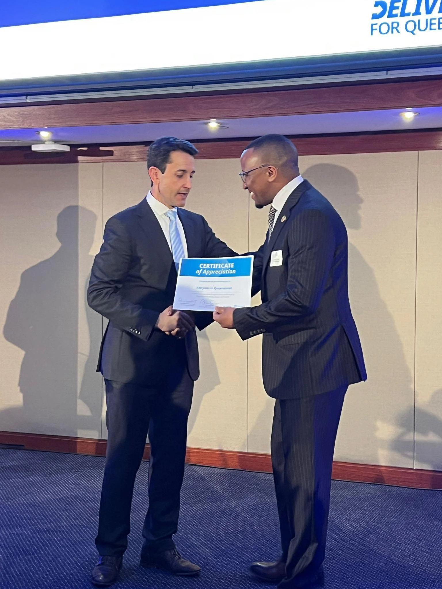 Kenyans in Queensland Honoured in Queensland Parliament for Multicultural Contributions