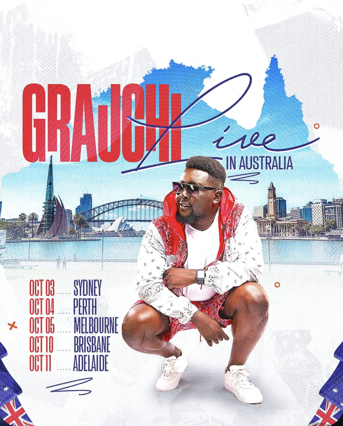 DJ Grauchi Live in Australia 2025: Kenyan Superstar Returns for Five-City Tour