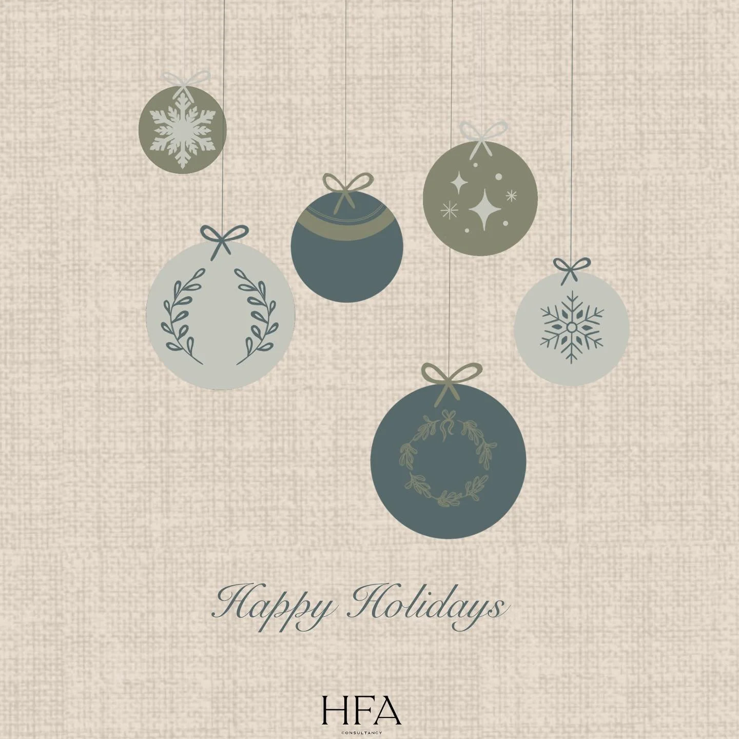 Happy Holidays!🎄🎁⭐️ from HFA Consultancy  #hfaconsultancy #festive