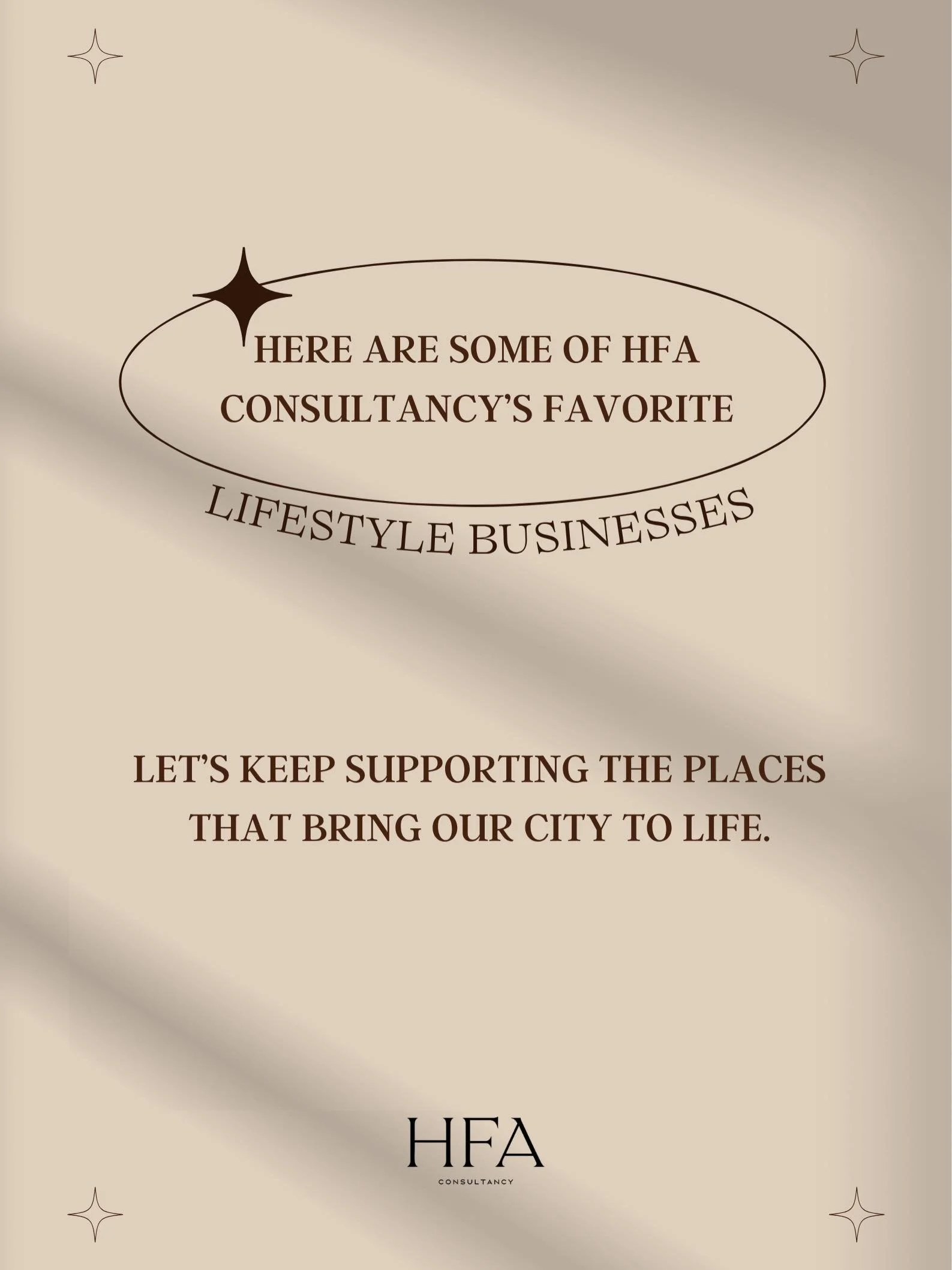 Supporting the spaces that shape our cities.
From the UAE to KSA, celebrating lifestyle businesses that bring communities to life. ✨
#UAE #KSA #hfaconsultancy