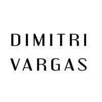 Dimitri Vargas logo with text in black font on a white background