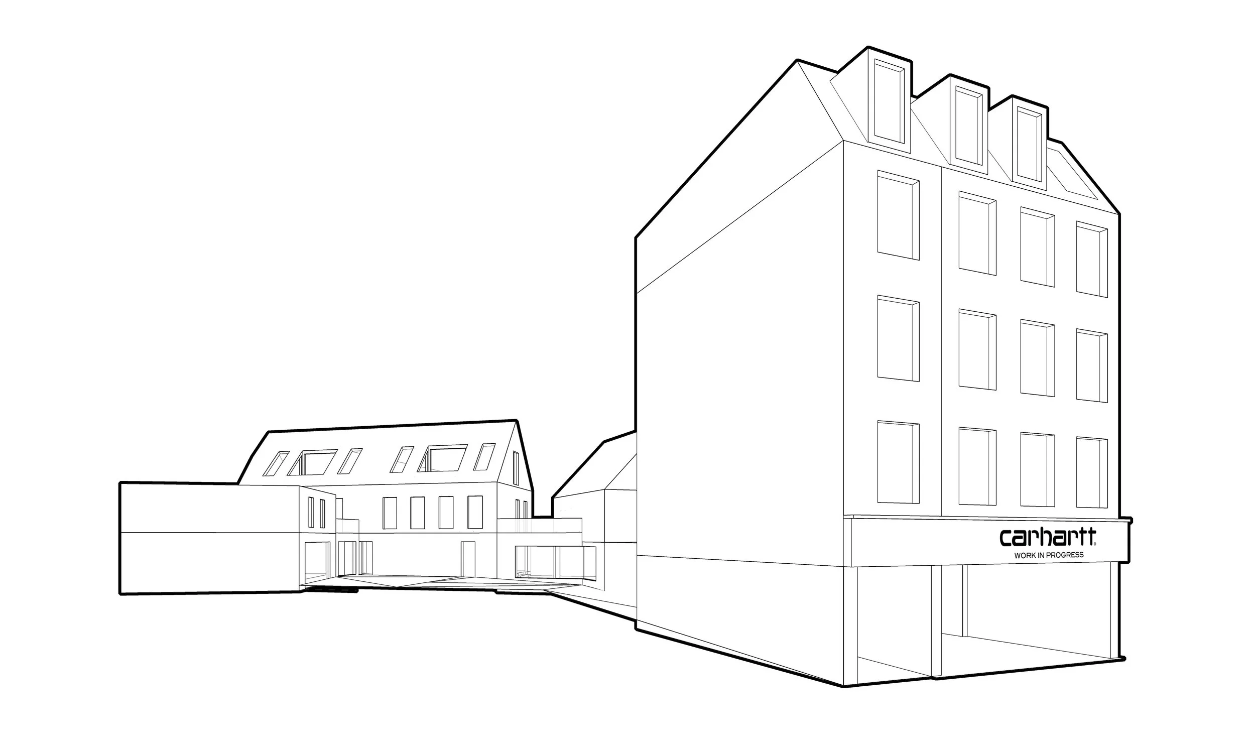 Umbau für Carhartt WIP Concept Store 