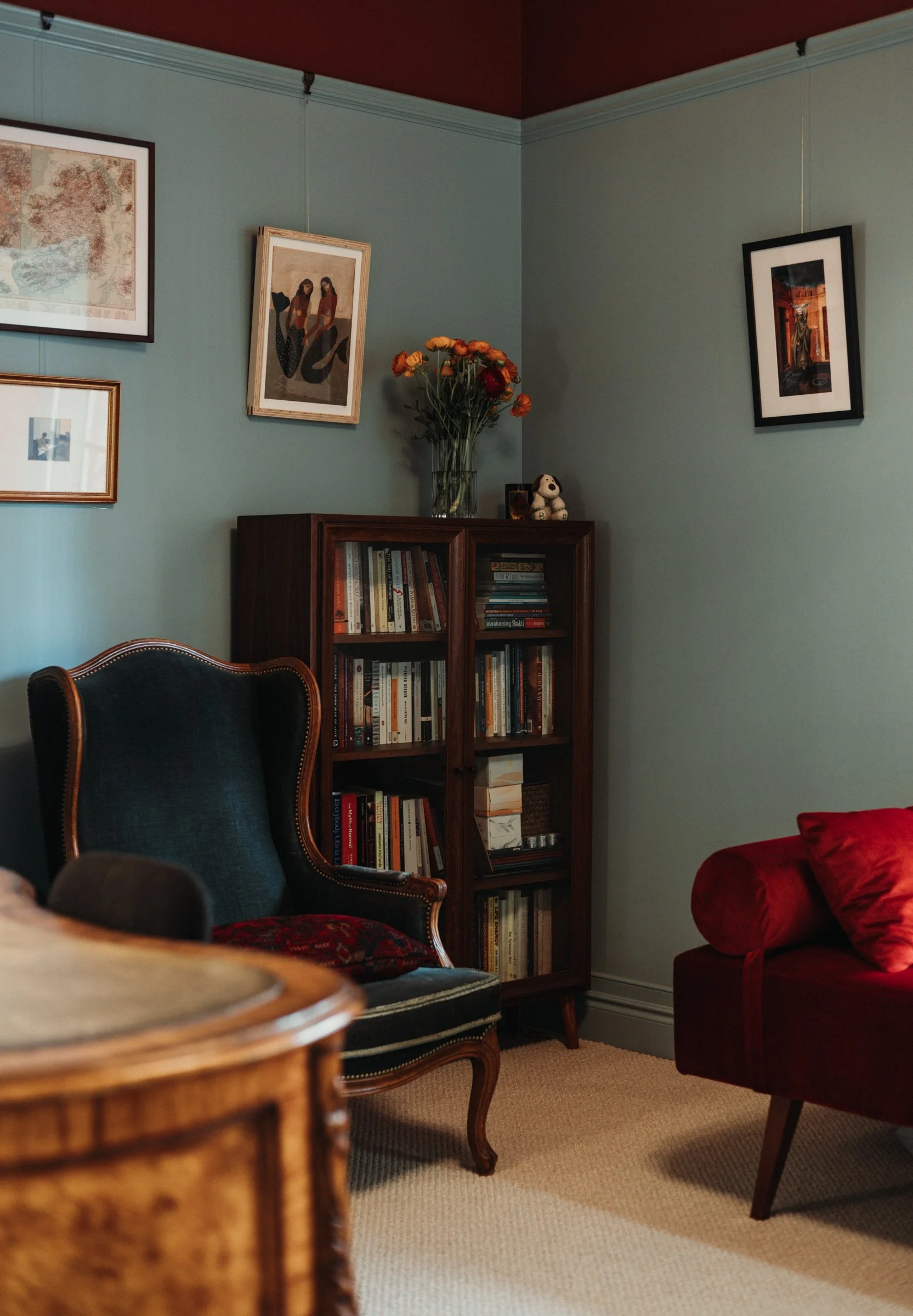 Brisbane Therapy Rooms psychoanalytic consulting room