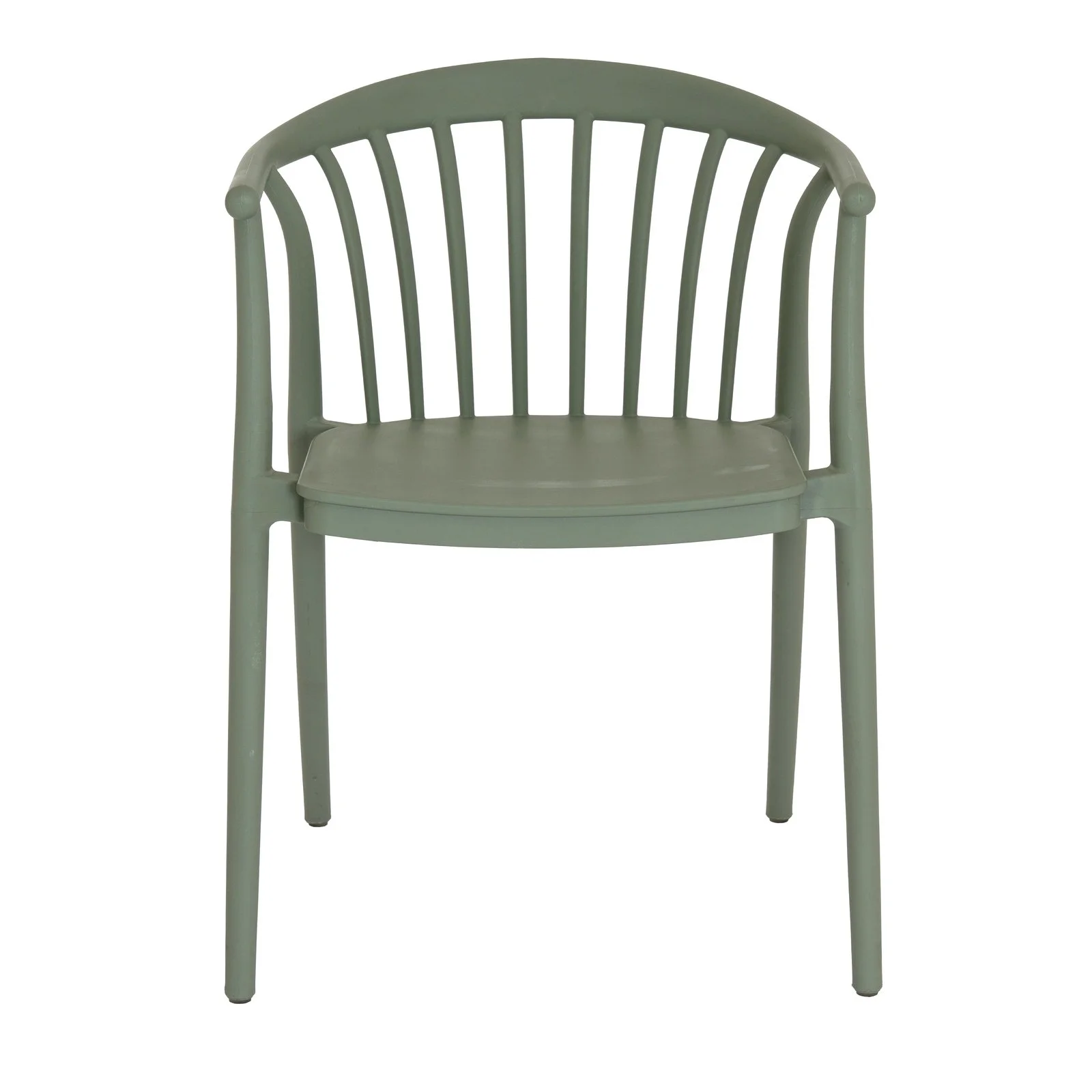 green echo French grey chair garden furniture outdoor seating mid century modern plastic