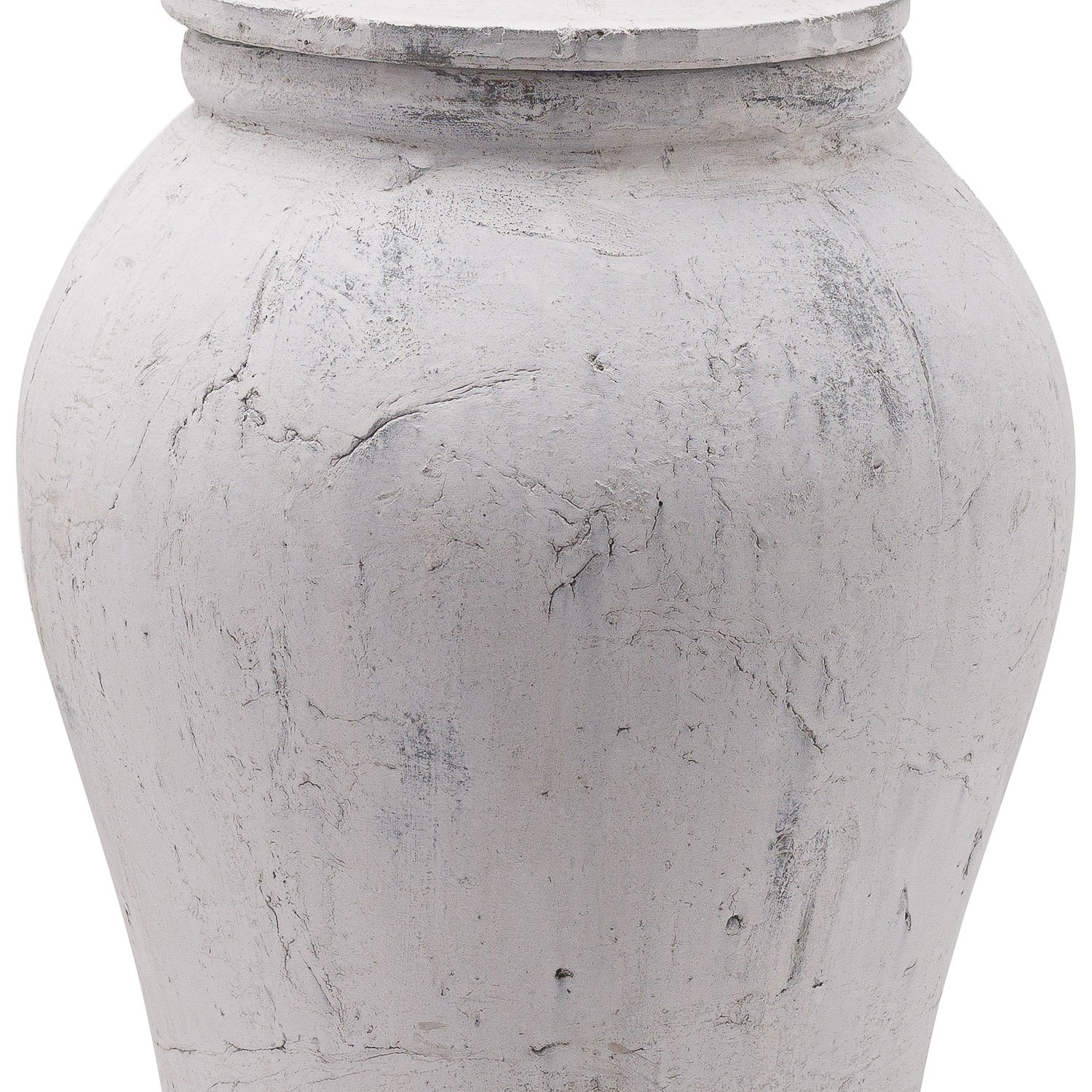 bloomville large stone ginger jar ceramic decor home