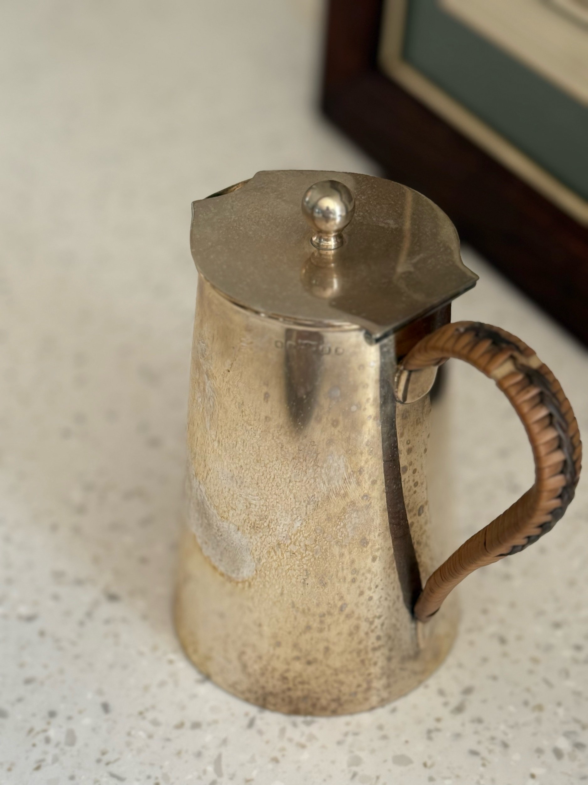 1920's Silver Plated Breakfast Jug