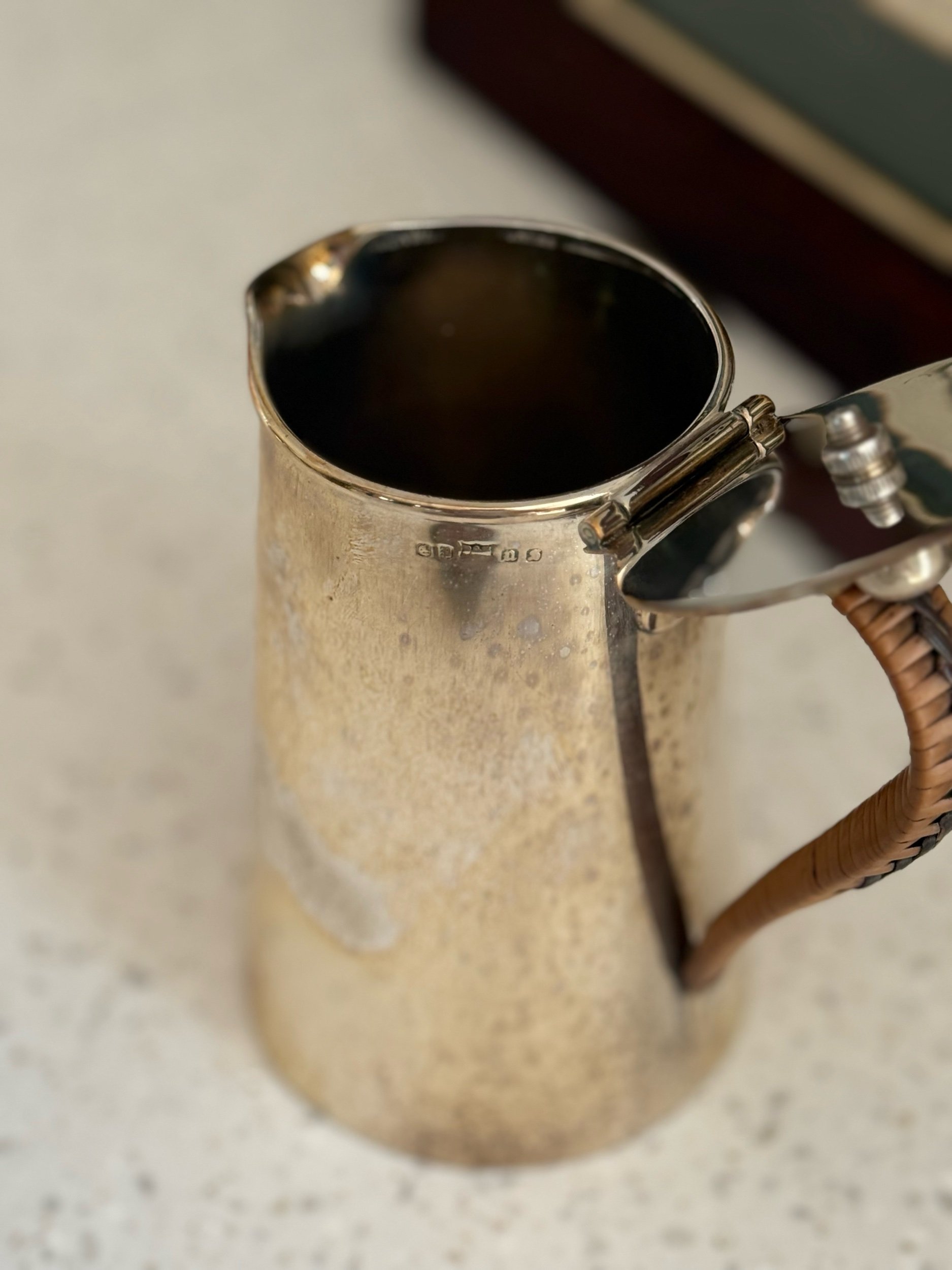 1920's Silver Plated Breakfast Jug