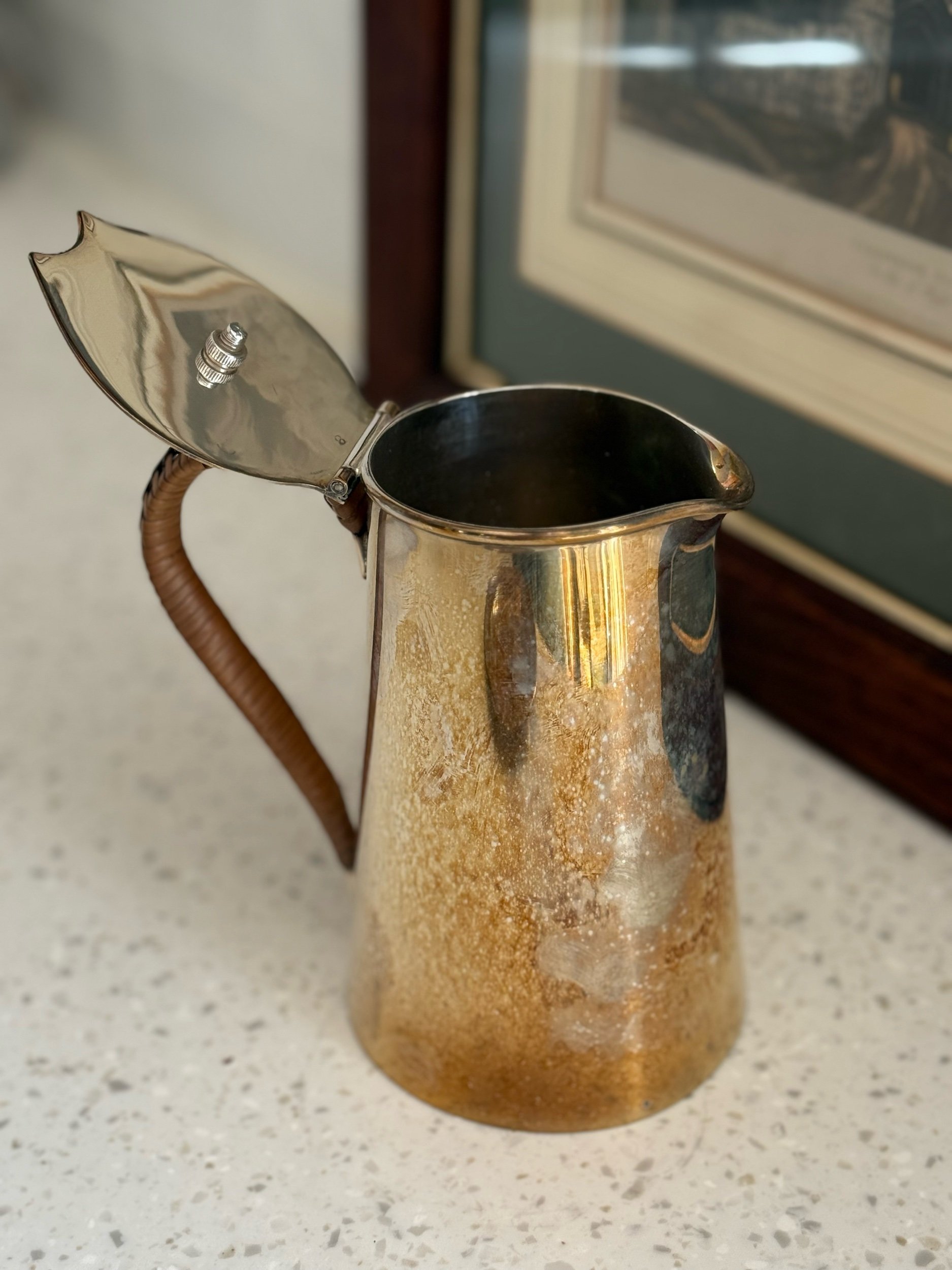 1920's Silver Plated Breakfast Jug