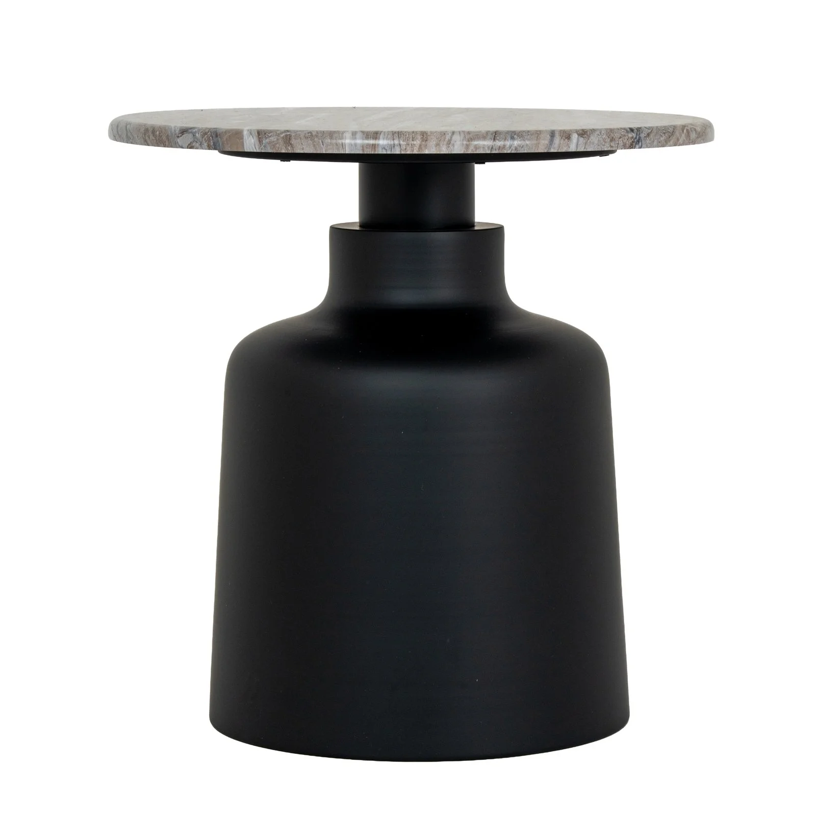 oura round side table black coffee