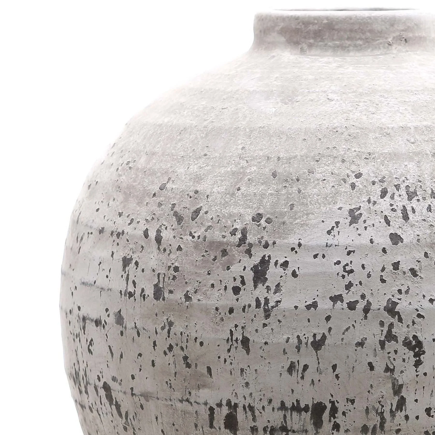 grey tiber large stone ceramic vase home decor