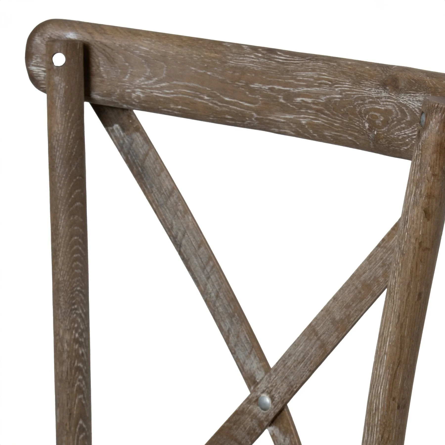 light oak cross back wood dining chair