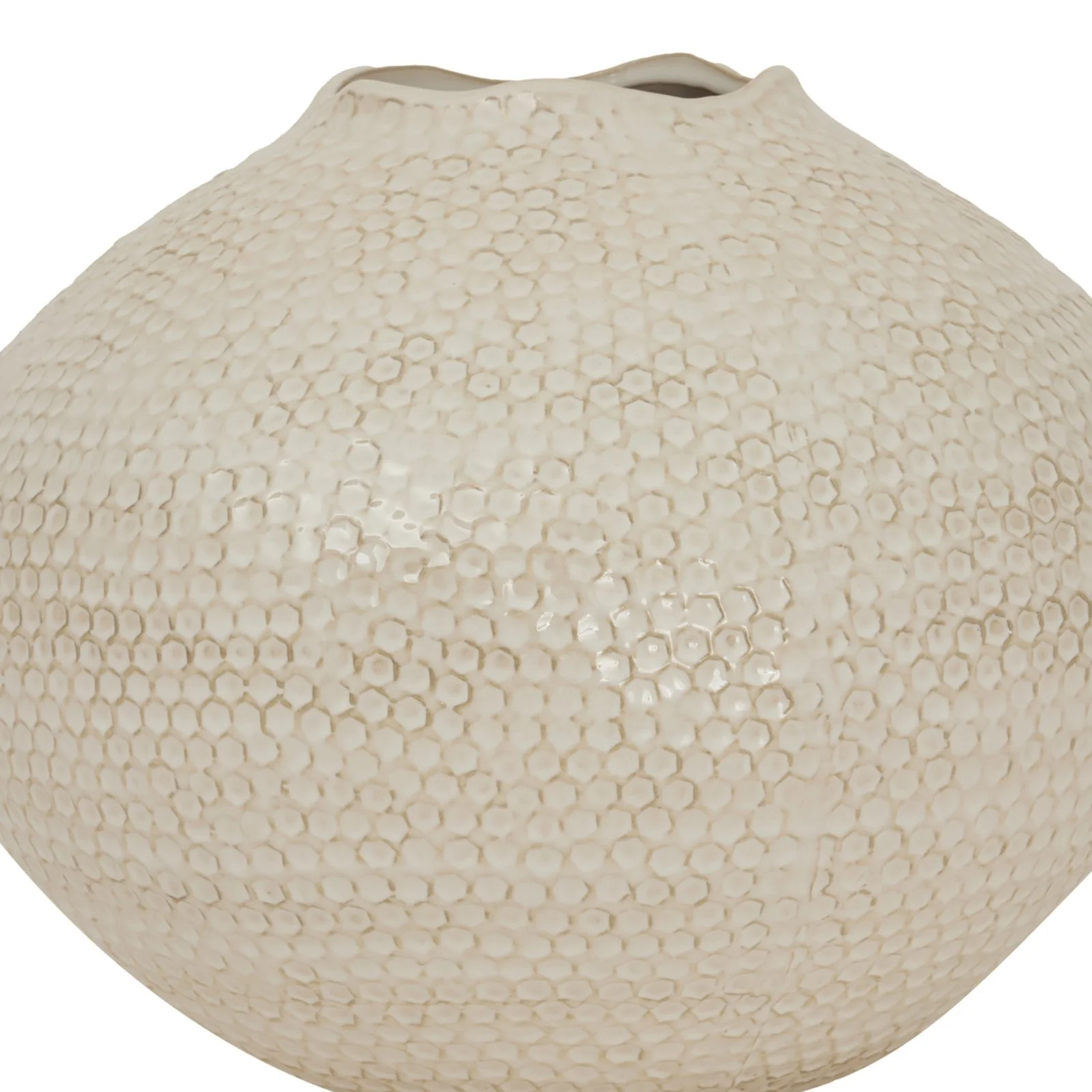 cream zaffera caldron vase home decor