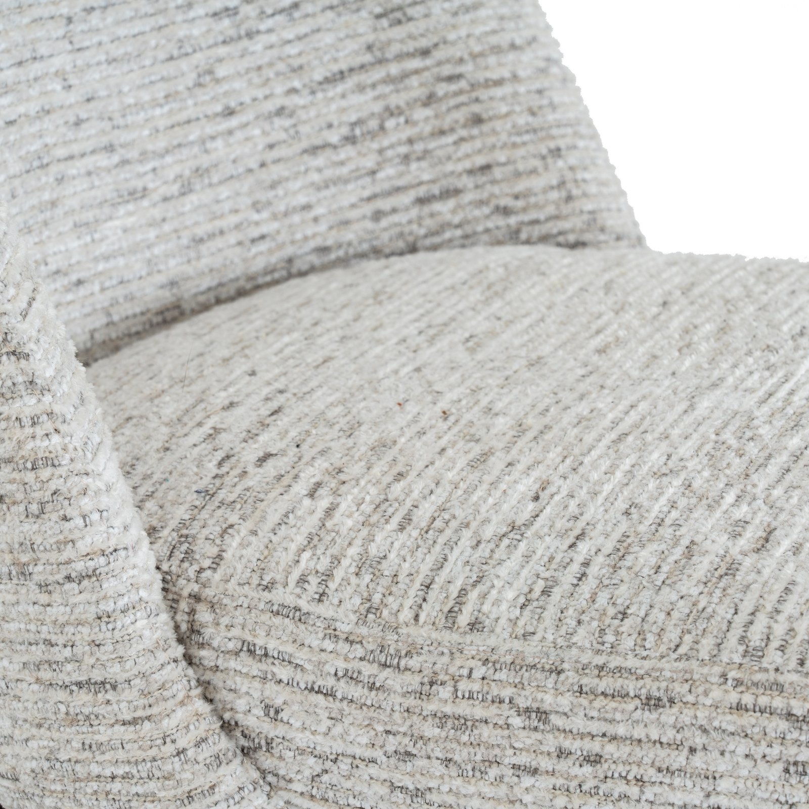 curved white natural oat sorelle dining chair