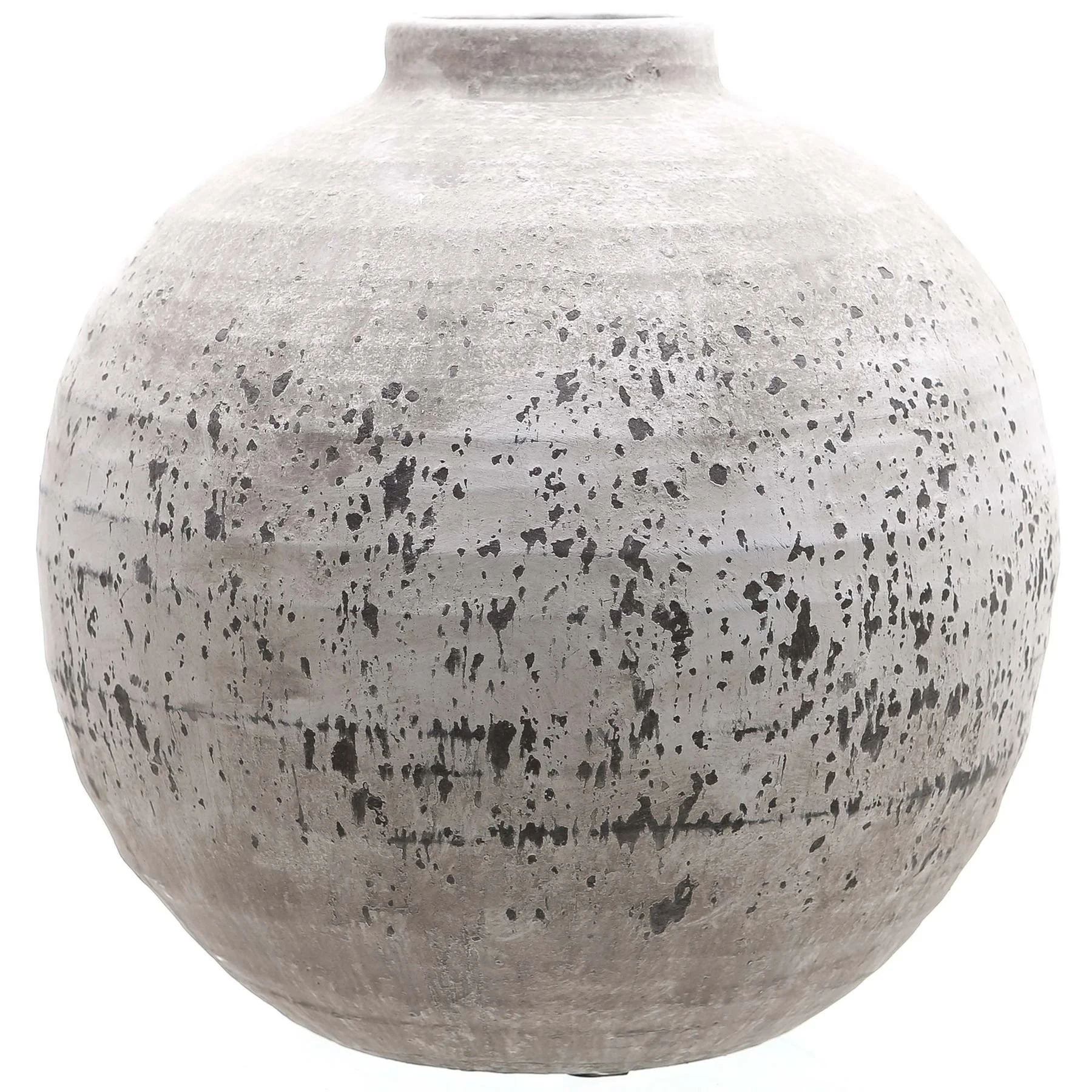 grey tiber large stone ceramic vase home decor