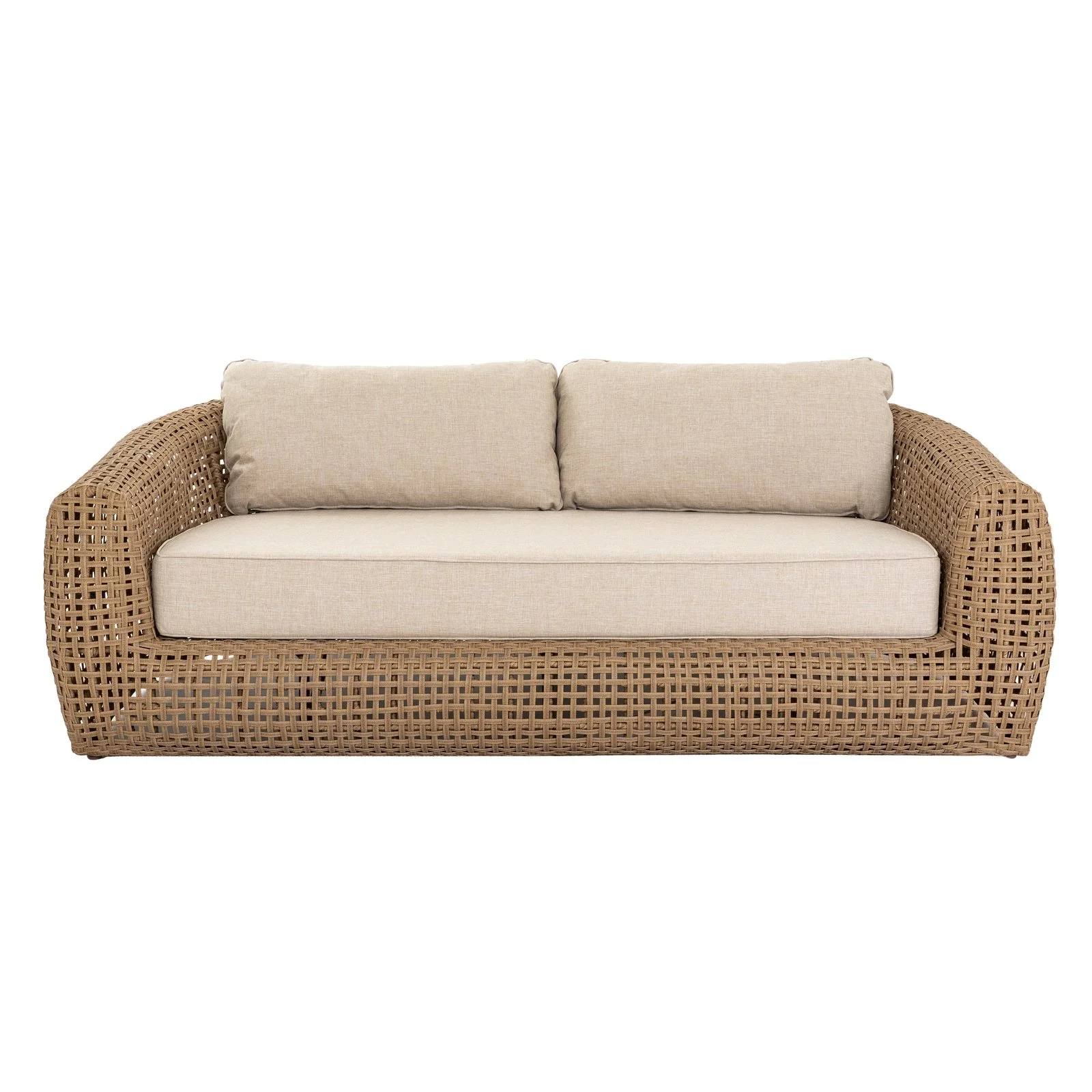 bloom collection outdoor sofa seating garden furniture natural rattan