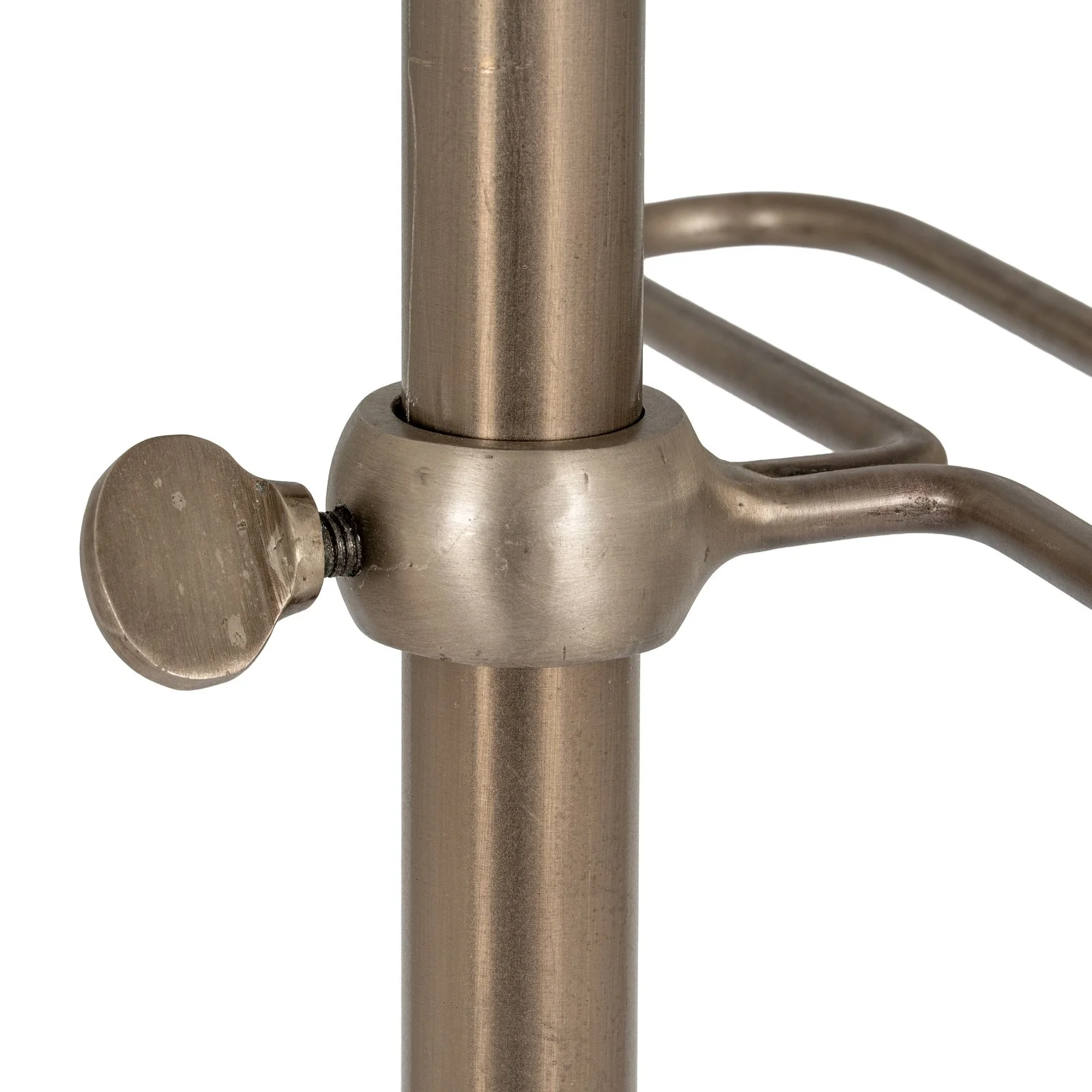 antique antiqued silver valet stand decor