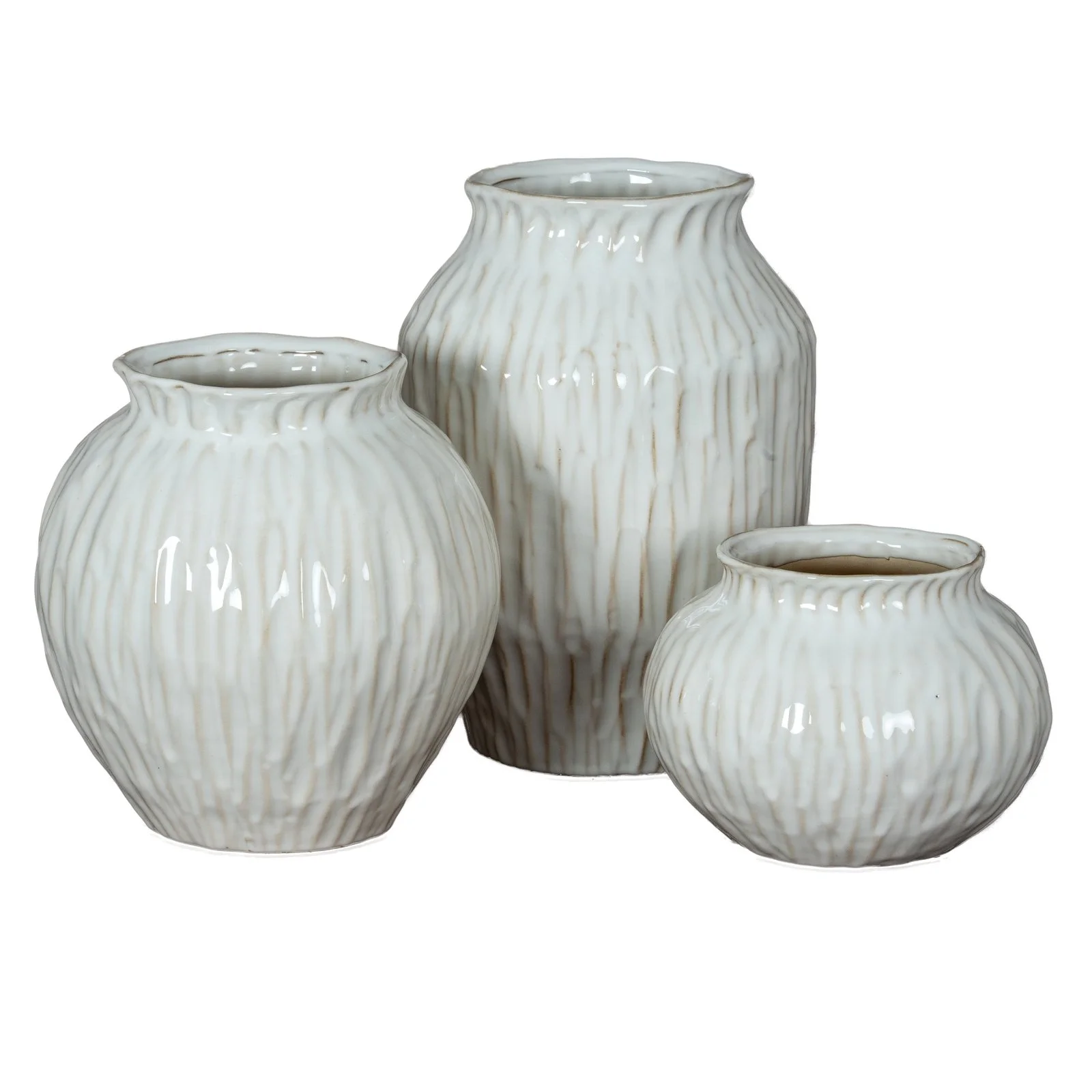 white ceramic vase decor