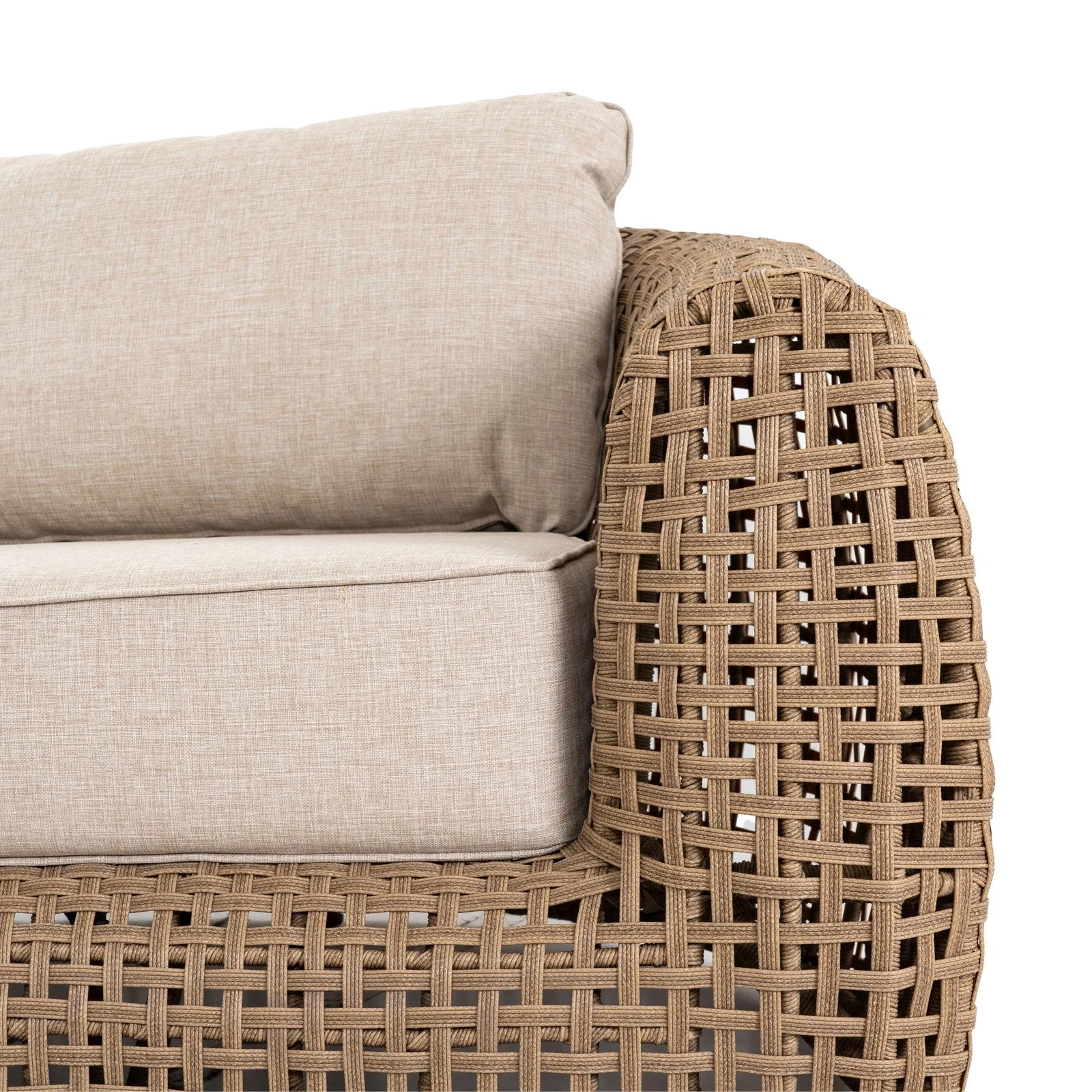 bloom collection outdoor sofa seating garden furniture natural rattan