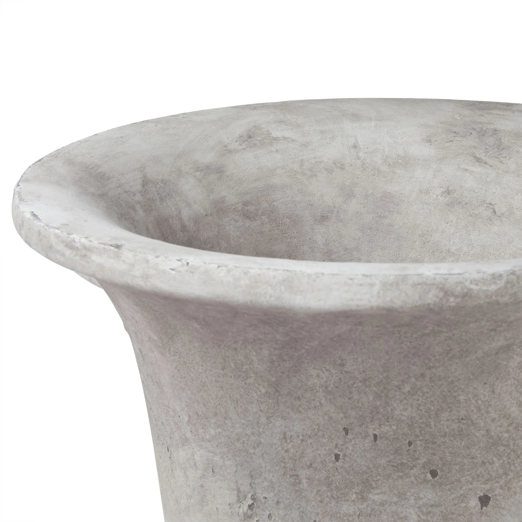 tall stone effect urn planter decor