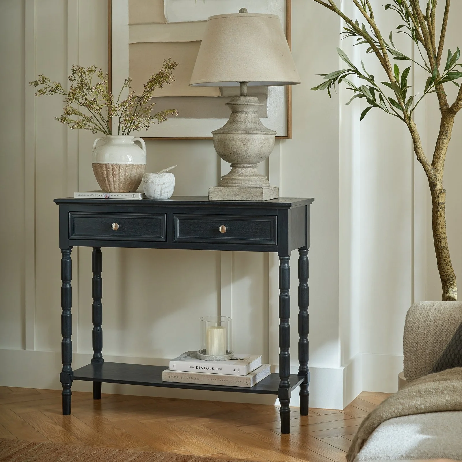 Contour Collection 2 Drawer Console