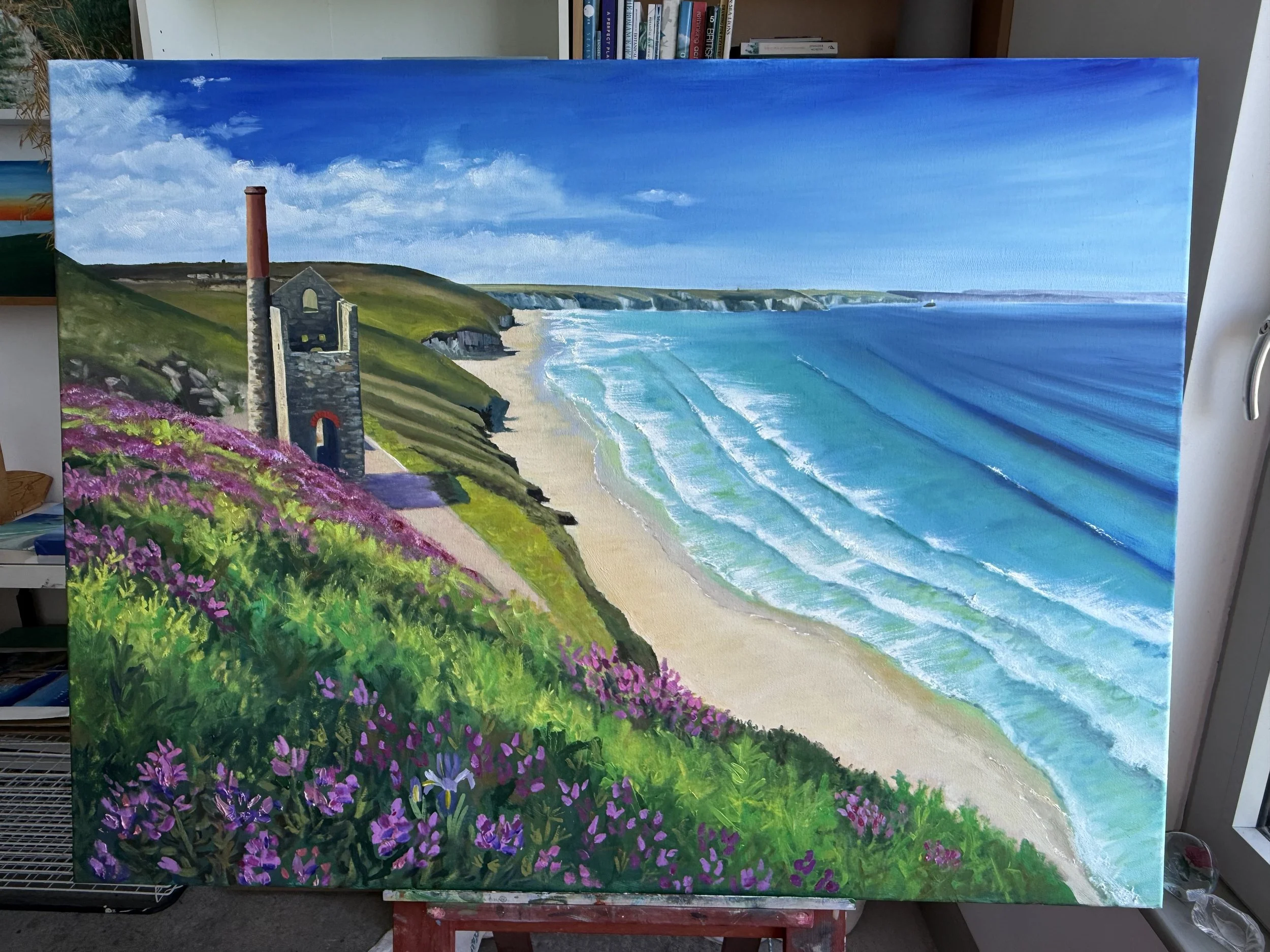 Wheal Coates in Summer