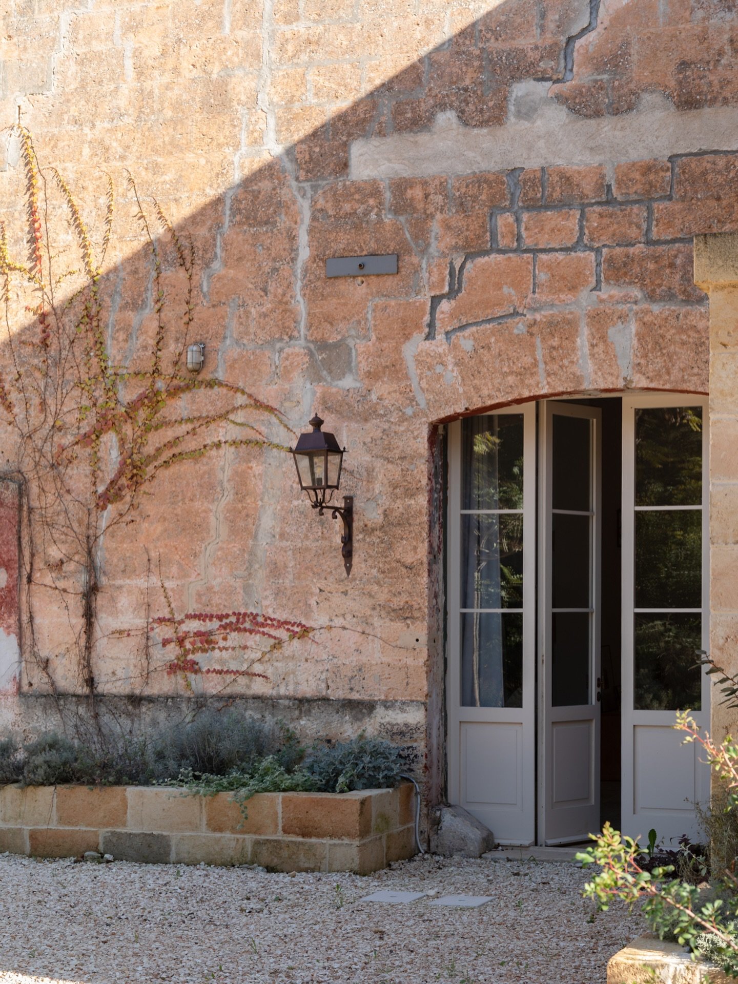 Location W. Now live on our website. A truly stunning villa, beautifully restored and curated. A rather incredible backdrop for product shoots and fashion alike. The front and side elevations so pretty in this original paint and the garden aromatic a