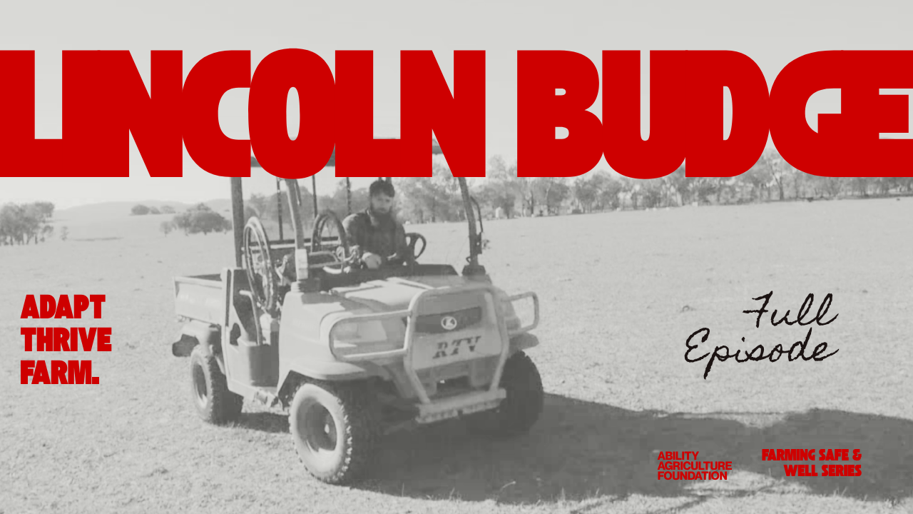 How Lincoln Navigated His Farming Life After A Spinal Injury