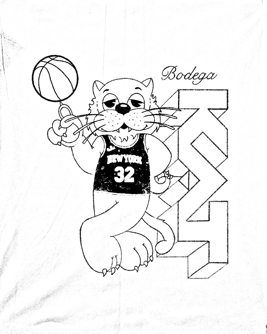 Uhhhh here&rsquo;s my ROCK 100.5 THE KATT inspired bodega kat in honor of Karl-Anthony Towns yktv #knicks