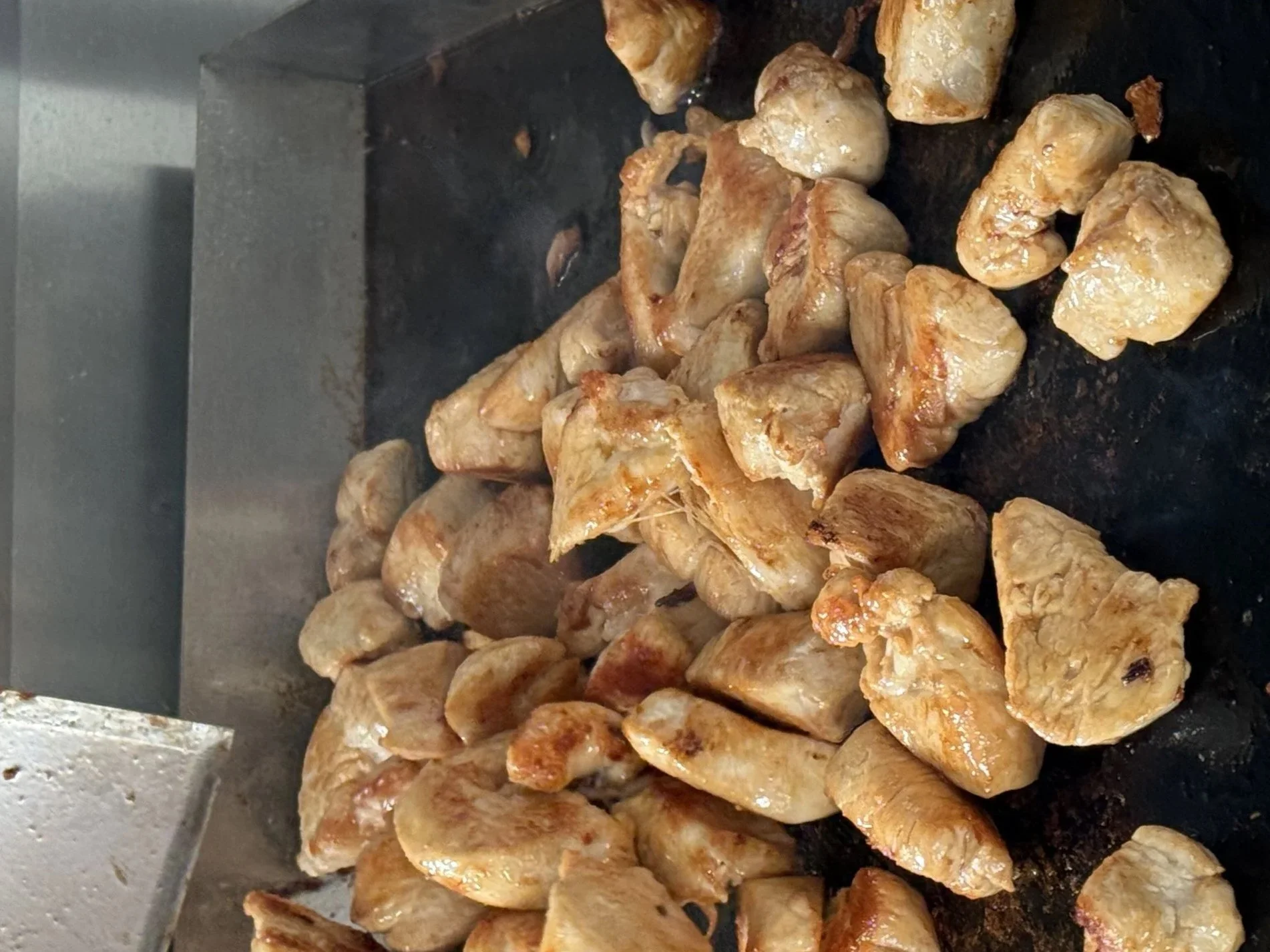 Grilled chicken steak