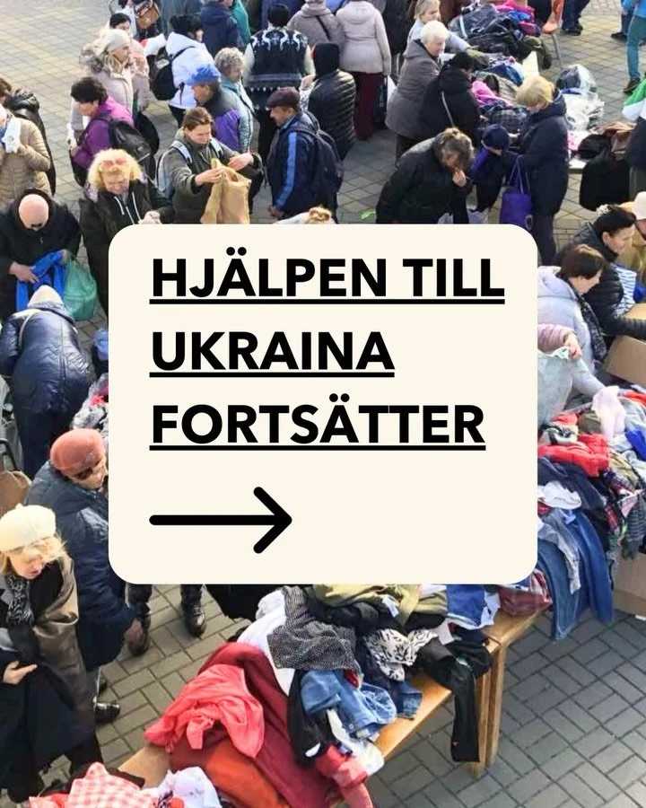 Arbetet forts&auml;tter &ndash; tack vare er 🩵

Det h&auml;r &auml;r ett p&aring;g&aring;ende arbete, och vi &auml;r s&aring; tacksamma f&ouml;r att vi tillsammans med er kunde forts&auml;tta skicka hj&auml;lp dit behoven var som st&ouml;rst efter v
