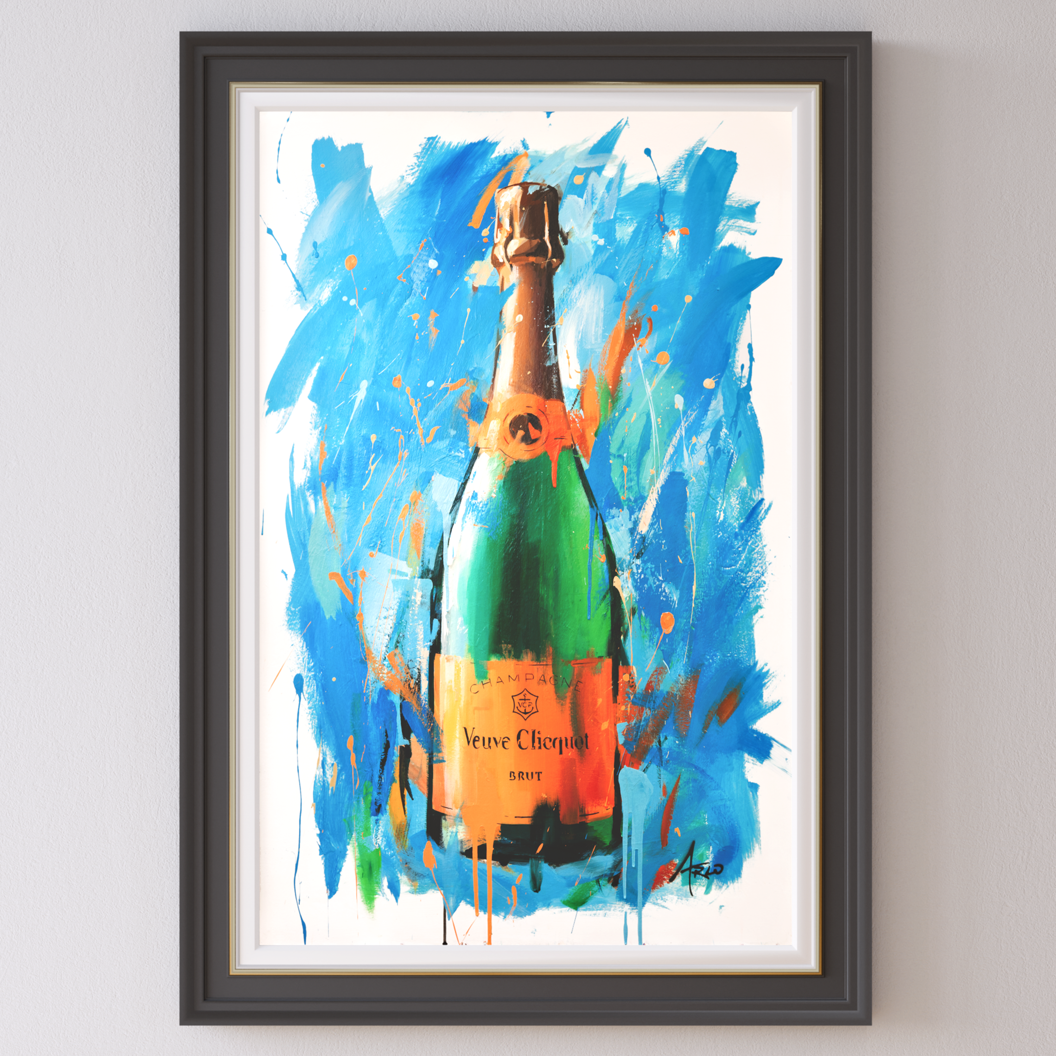 Veuve Clicquot Champagne (Bleu)
