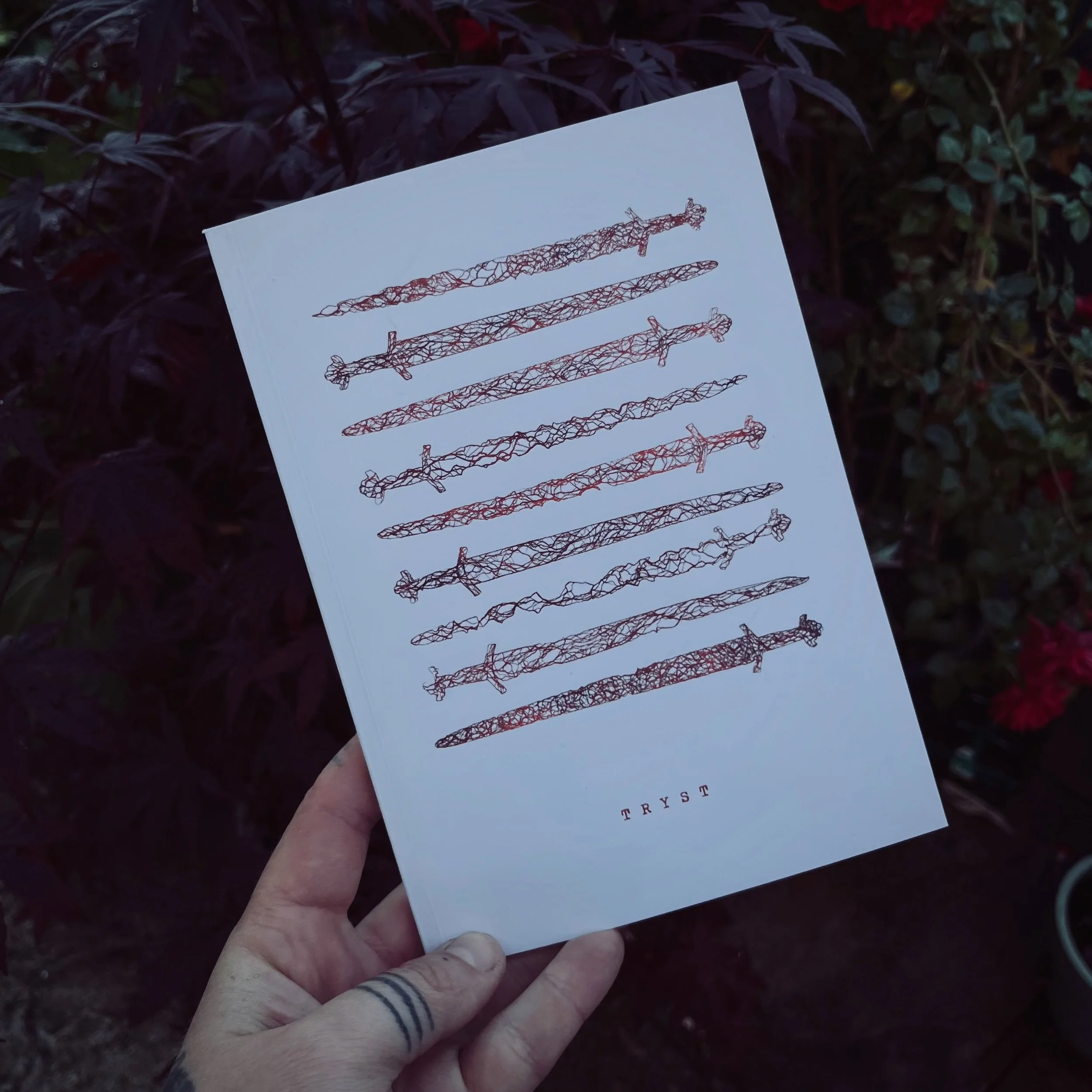 While I&rsquo;m currently flogging myself on a really exciting project that I can&rsquo;t talk about I&rsquo;ve released a new little publication. Tryst is an art book that is based on my sculpture of the same name that was part of @materialmattersar