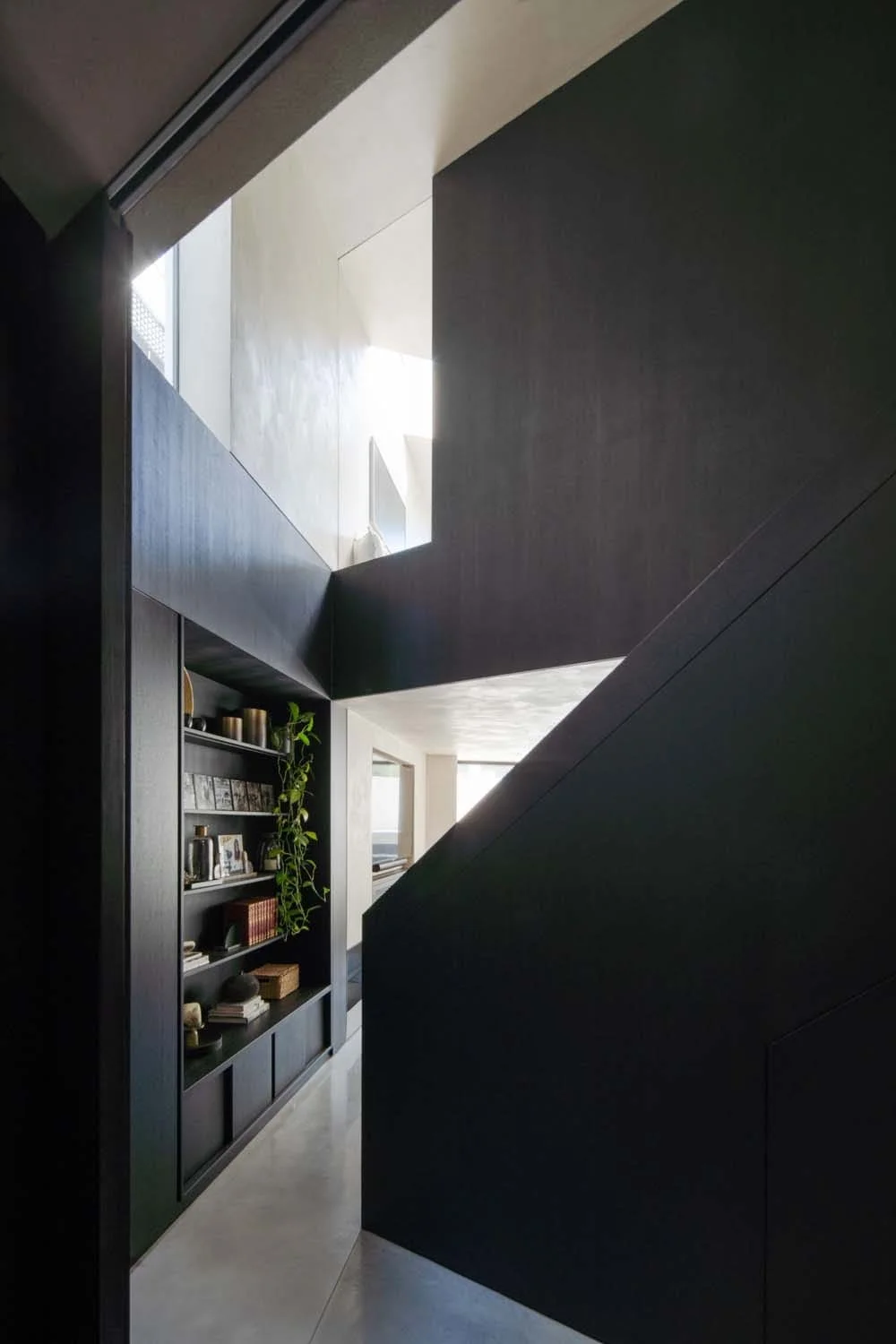 Full-height perspective of Meadow Grove’s interior, emphasizing minimalist design and luxury finishes