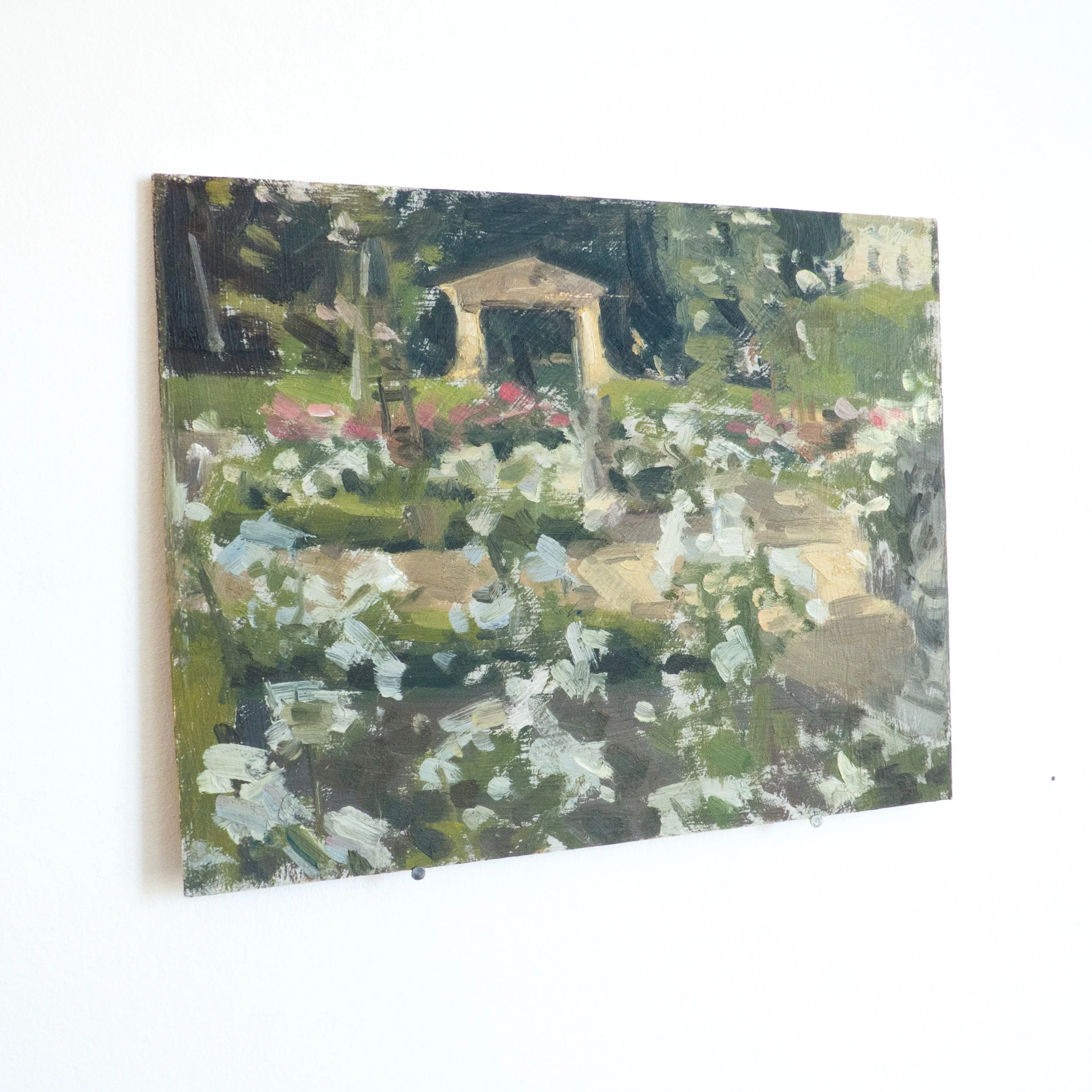 Puy Vidal, rose garden