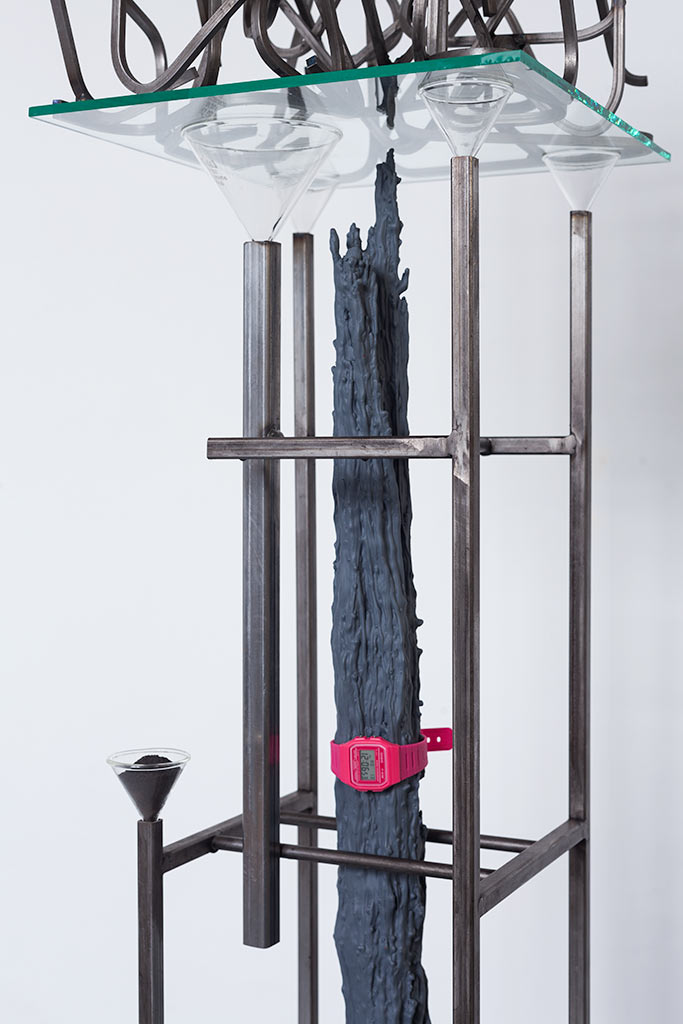 Richard Evans Pink Casio (detail) 2016 artist sculpture