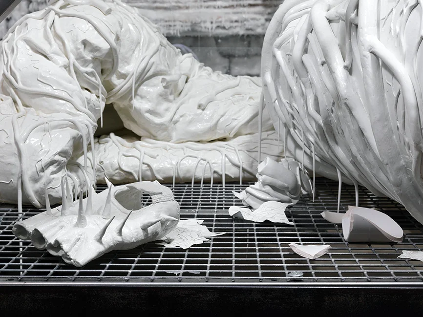 Richard Evans On The Indestructibility... (detail) 2009 Boyschool artist sculpture