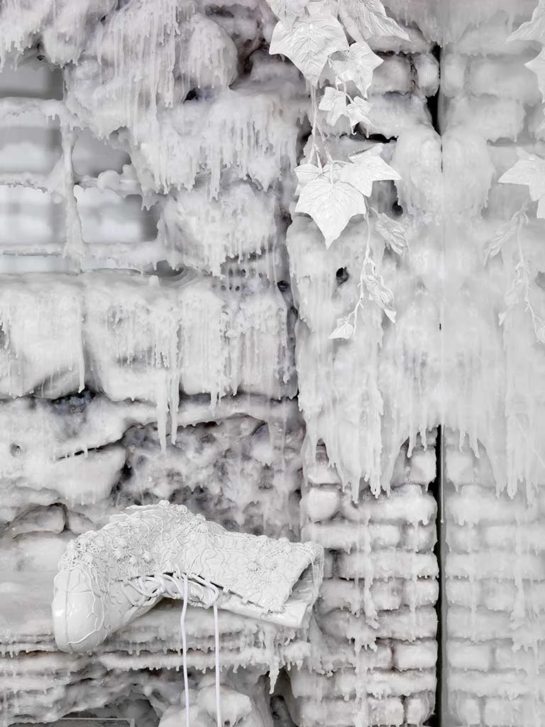 Richard Evans On The Indestructibility... (detail) 2009 Boyschool artist sculpture