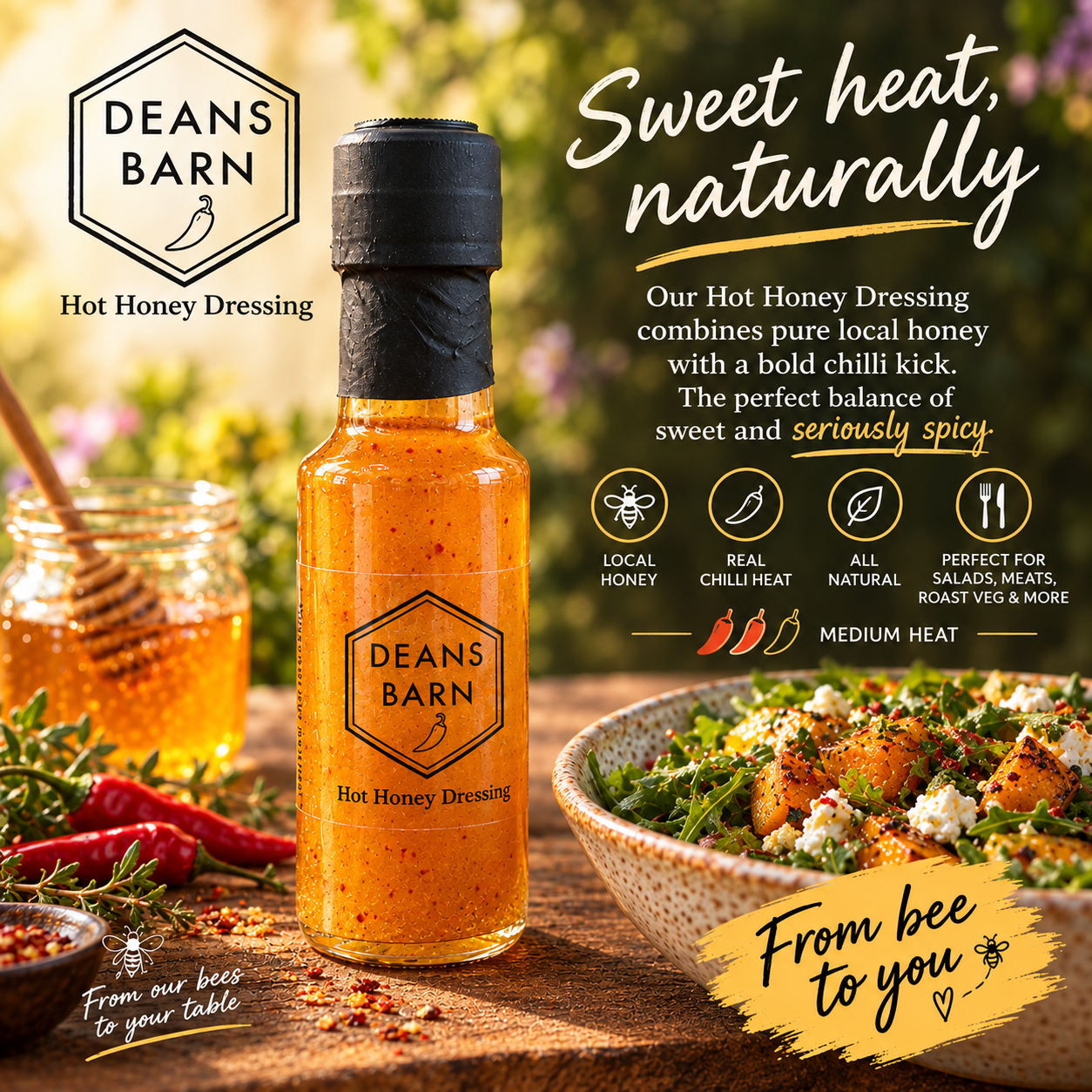Hot Honey Dressing