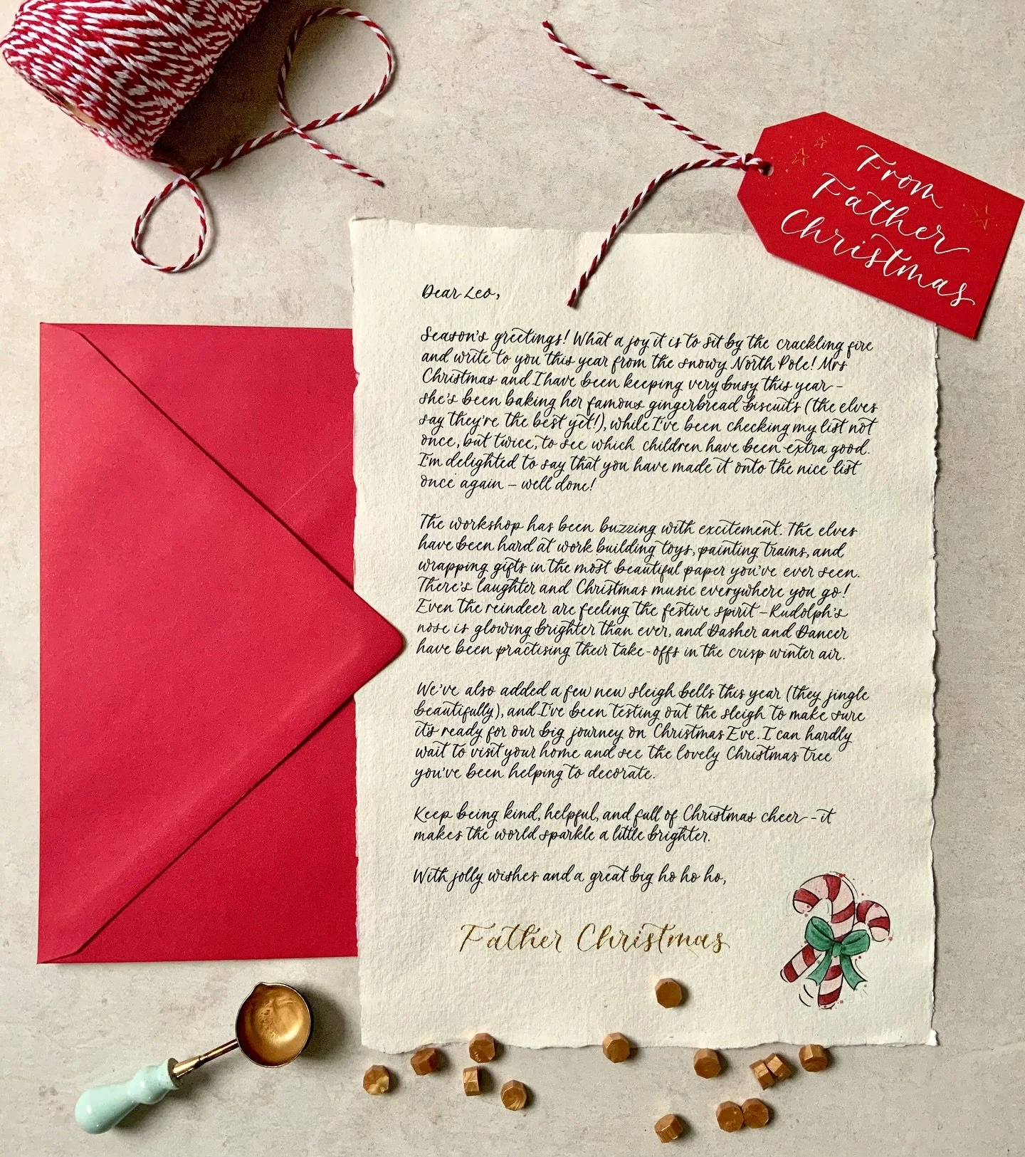Letter from Father Christmas - 2025 version! 🎅 

I&rsquo;ve had lots of lovely repeat customers asking whether I&rsquo;ll be offering a new letter this year, and the answer is yes!

This new edition comes with all of the original envelope design cho