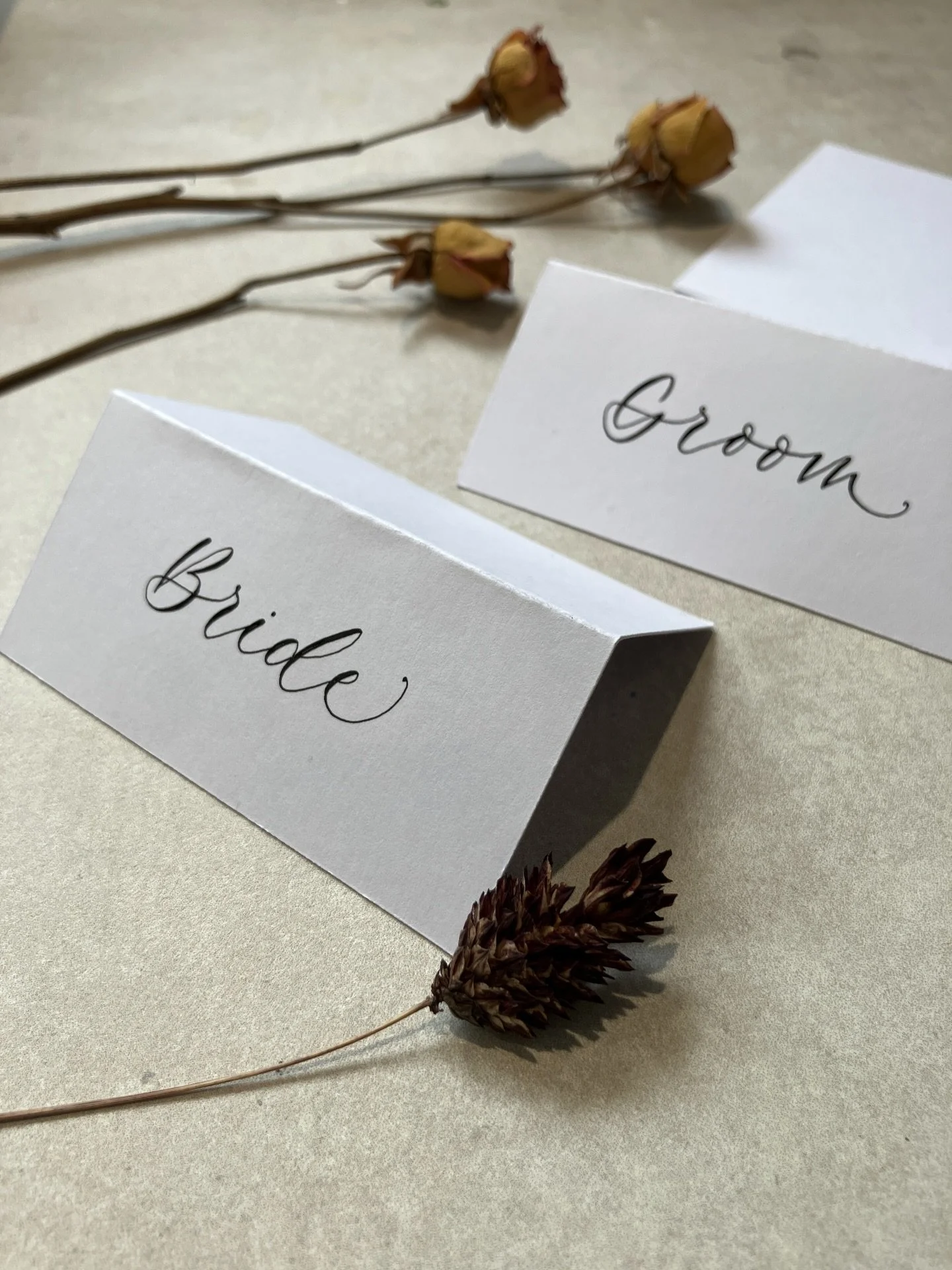 Timeless monochrome, how we love you 🤍 

From luxury events to weddings and smaller gatherings, classic black ink on white card will never let you down. 

You can purchase these place cards on either my website or @etsyuk shop, alongside so many oth