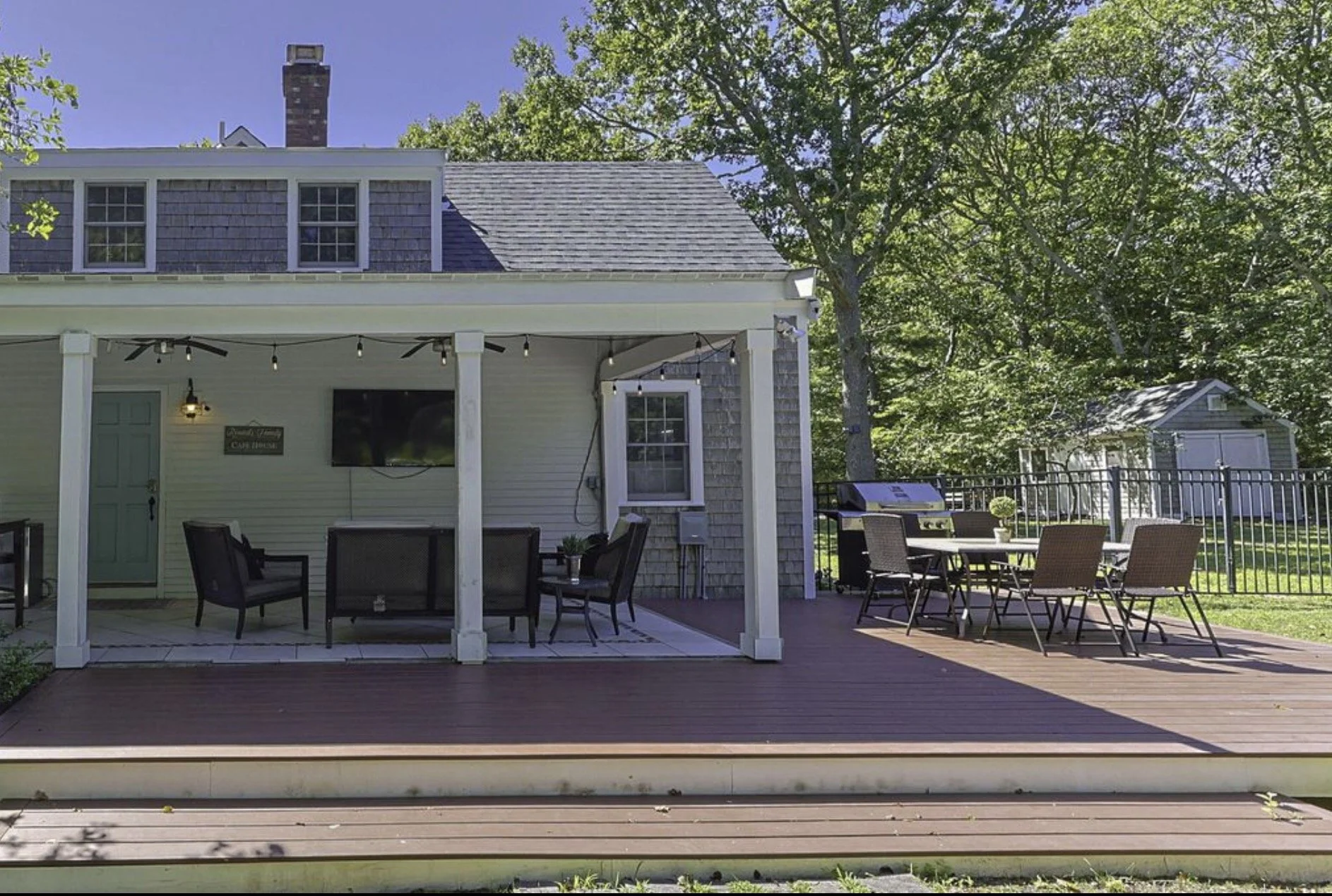 Cape Cod Vacation Rental Management | Tuxfin Hospitality Property - Dog-Friendly Yarmouth Home for Short Term Bookings - Save Money over Airbnb & VRBO - Homeowners Rent Second Homes for Extra Income. Heated Pool, Near Beach