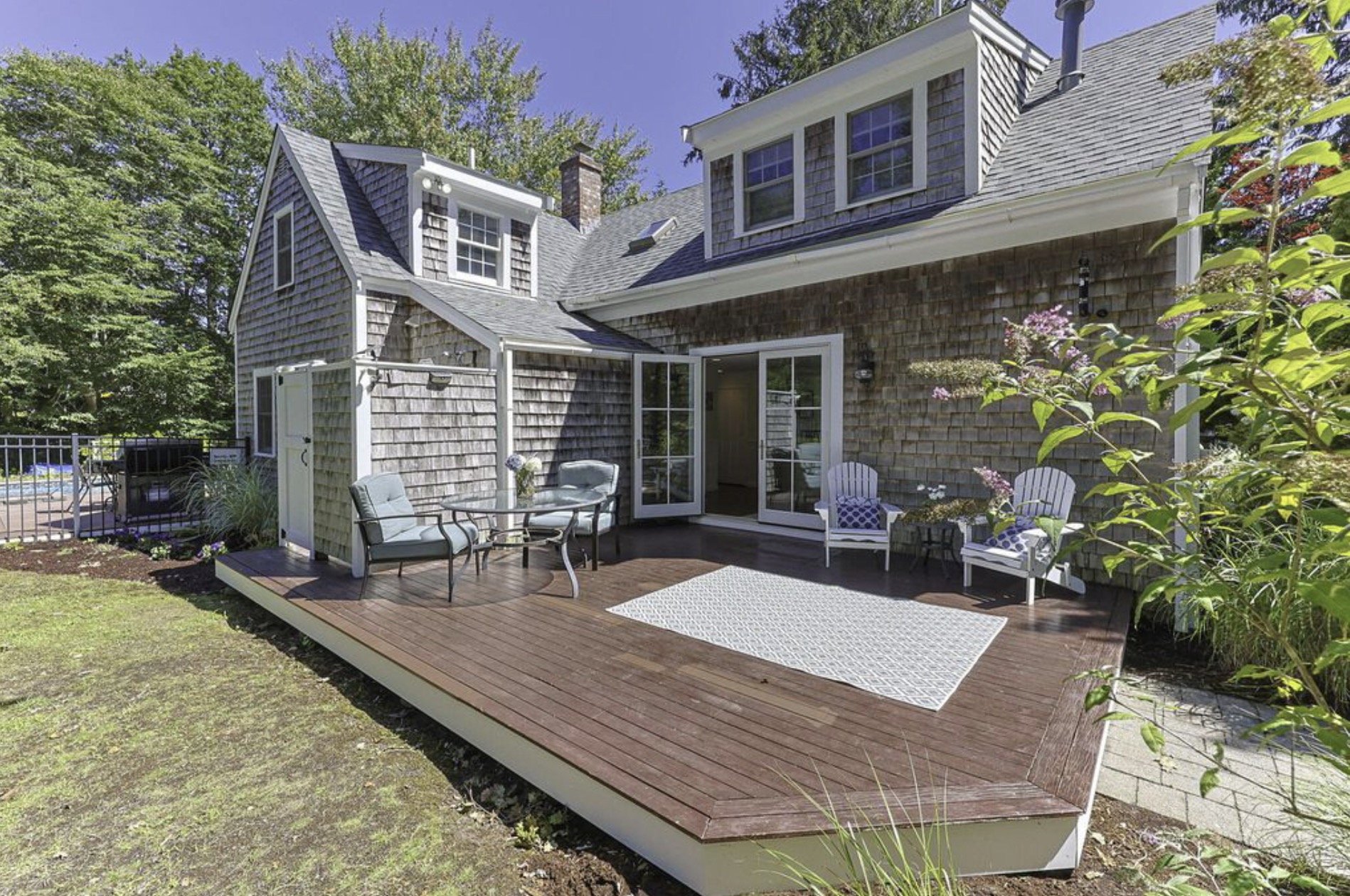 Cape Cod Vacation Rental Management | Tuxfin Hospitality Property - Dog-Friendly Yarmouth Home for Short Term Bookings - Save Money over Airbnb & VRBO - Homeowners Rent Second Homes for Extra Income. Heated Pool, Near Beach