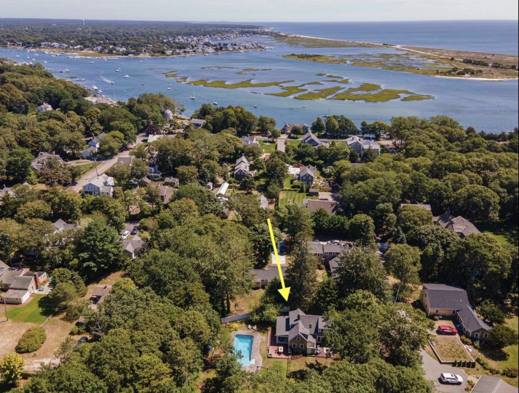Cape Cod Vacation Rental Management | Tuxfin Hospitality Property - Dog-Friendly Yarmouth Home for Short Term Bookings - Save Money over Airbnb & VRBO - Homeowners Rent Second Homes for Extra Income. Heated Pool, Near Beach