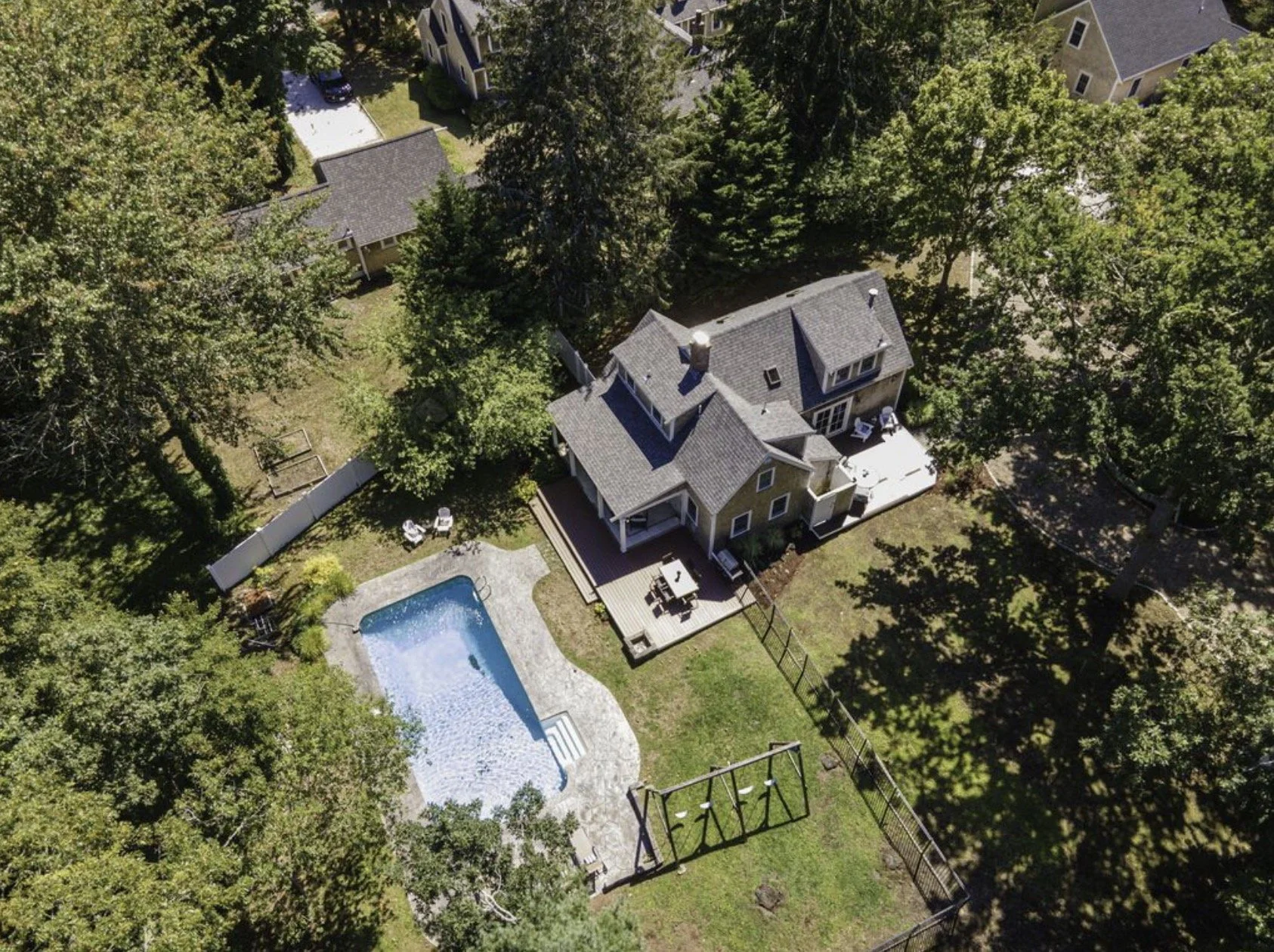 Cape Cod Vacation Rental Management | Tuxfin Hospitality Property - Dog-Friendly Yarmouth Home for Short Term Bookings - Save Money over Airbnb & VRBO - Homeowners Rent Second Homes for Extra Income. Heated Pool, Near Beach