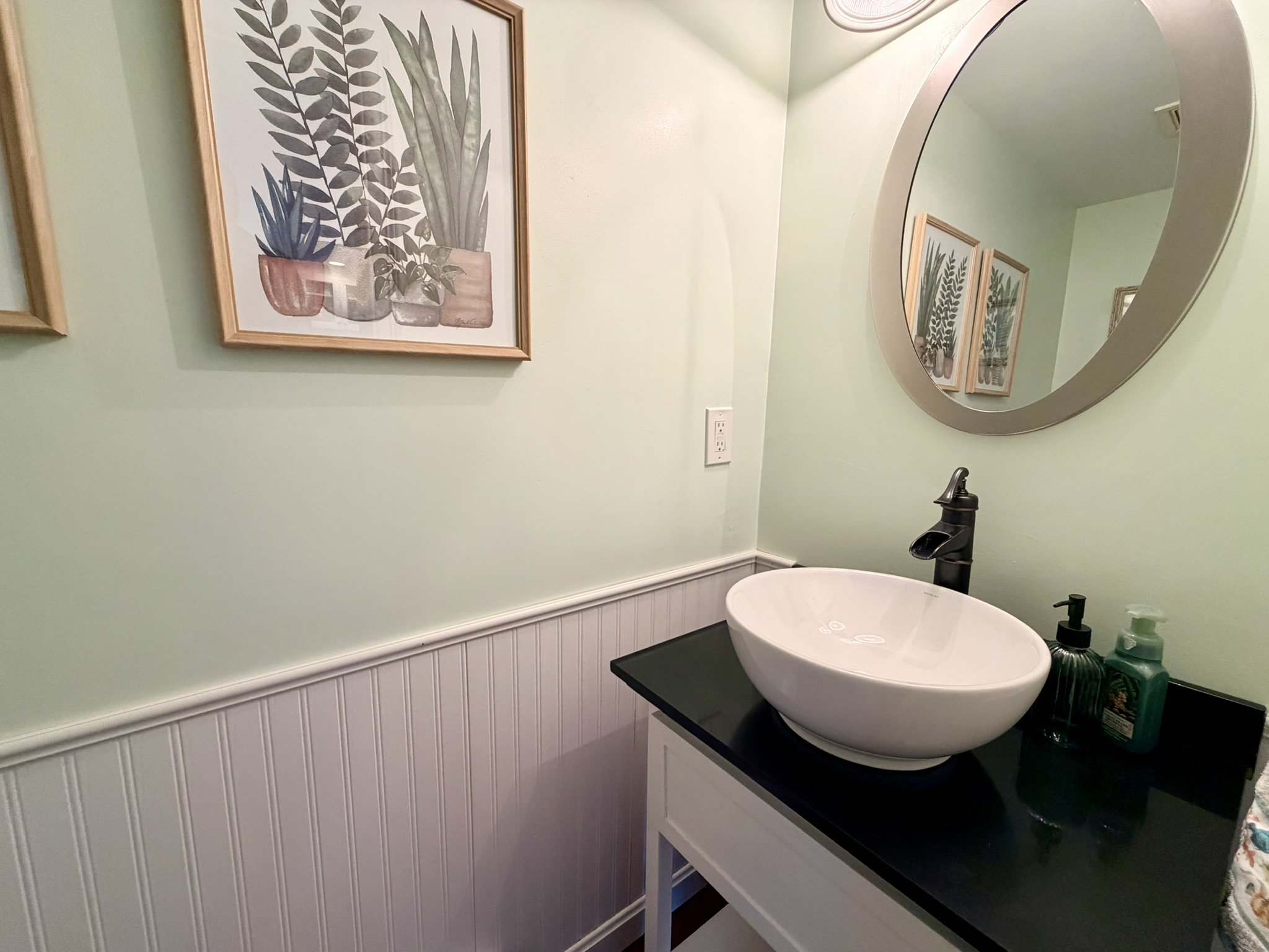 Cape Cod Vacation Rental Management | Tuxfin Hospitality Property - Dog-Friendly Yarmouth Home for Short Term Bookings - Save Money over Airbnb & VRBO - Homeowners Rent Second Homes for Extra Income. Half Bath