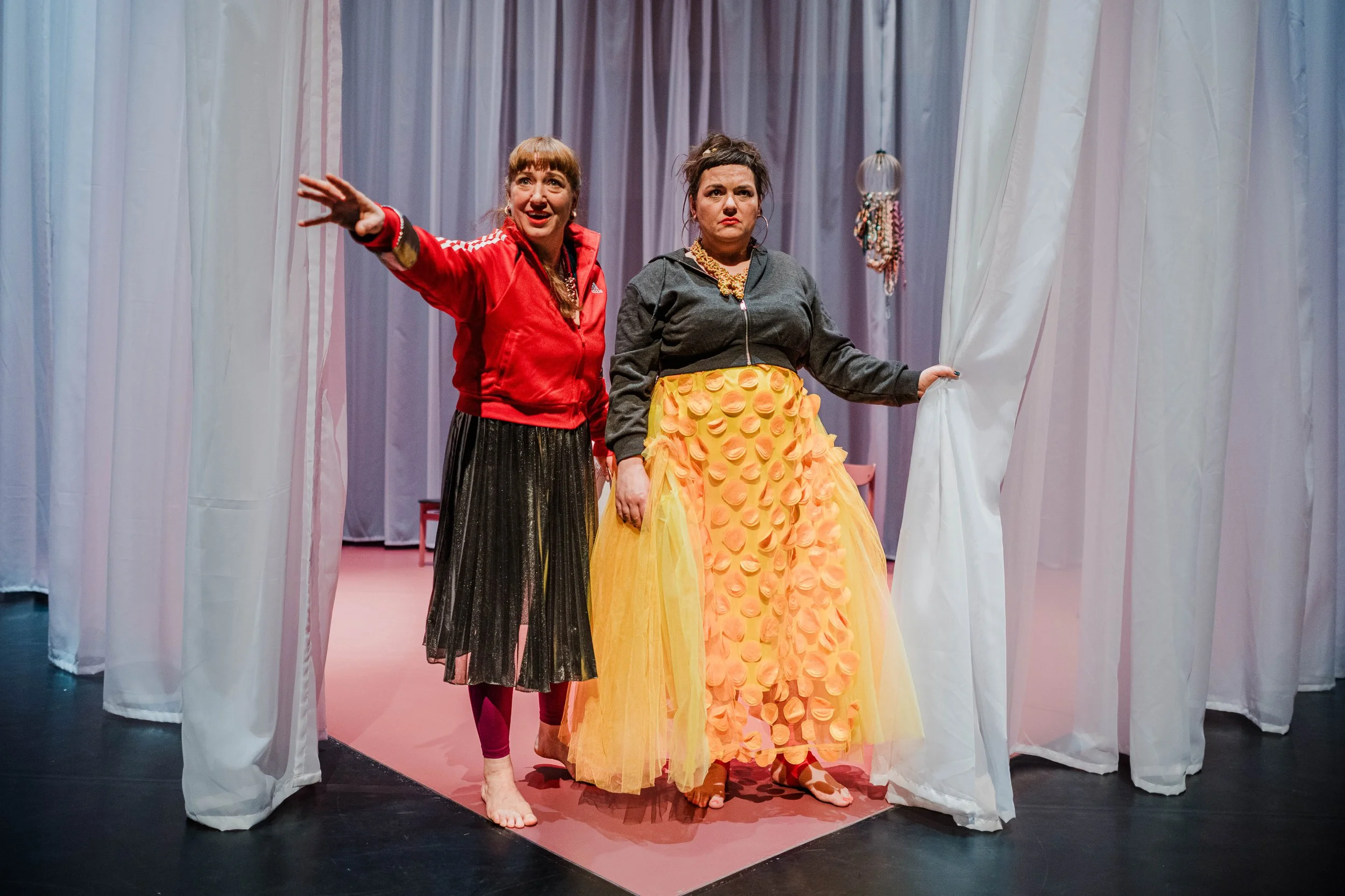 L to R Natasha Gilmore and Jude Williams in Barrowland Ballet's Chunky Jewellery, co-created by Natasha Gilmore, Jude Williams and Ben Duke © Brian Hartley4.jpg