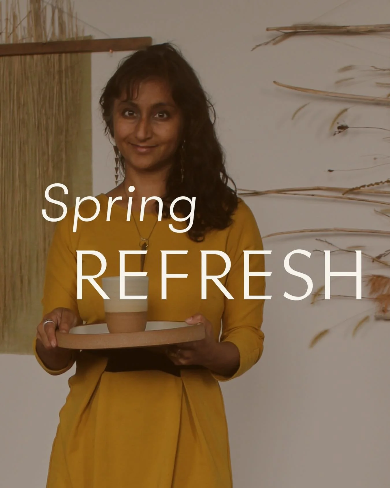 Fake spring. Then snow. Then sun again.

Our bodies are trying to figure it out too!!

In Ayurveda, the shift into spring (Kapha season) is one of the hardest seasonal transitions. The damp, cool qualities of the season can leave us feeling heavy, fo