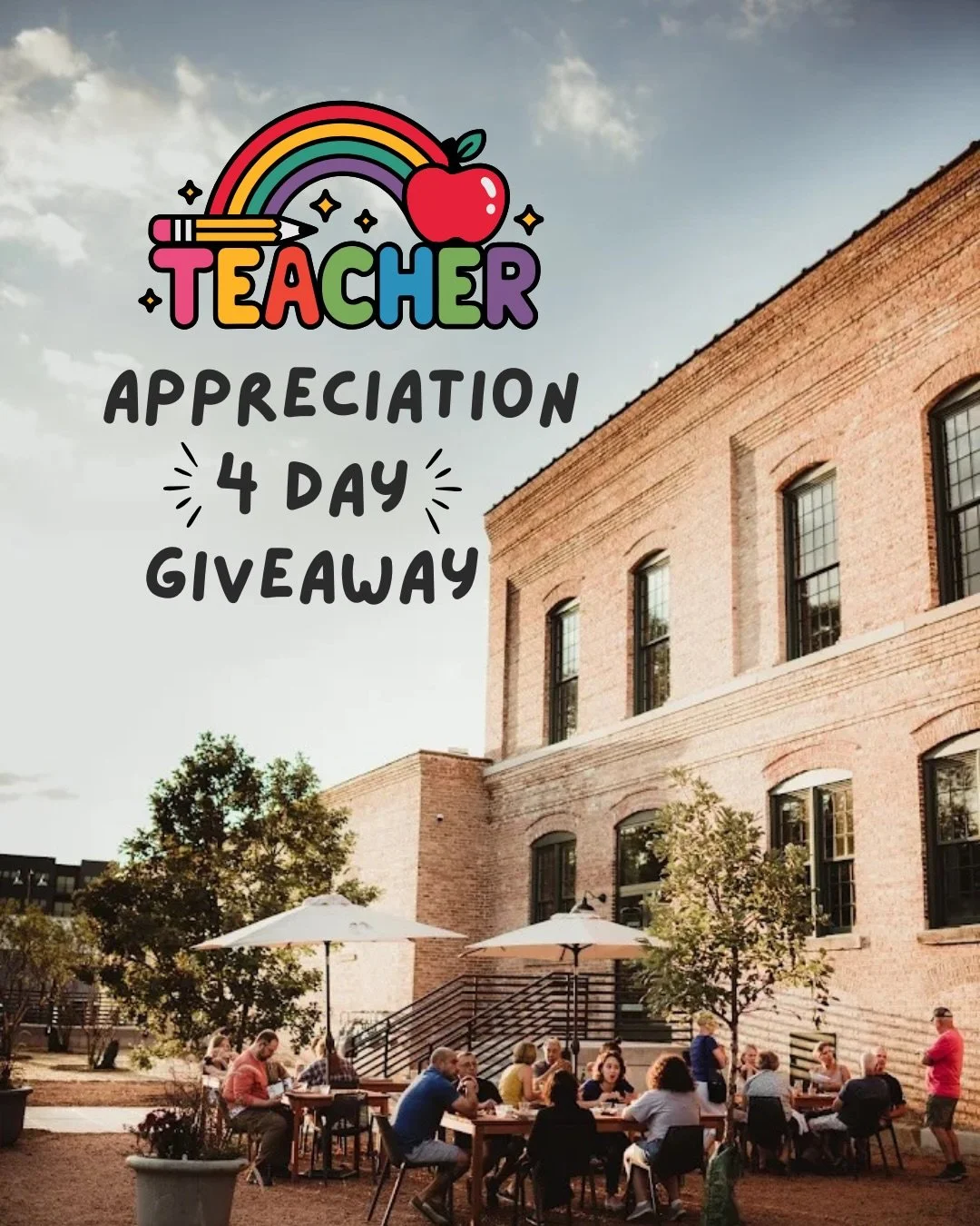 ✏️📚 TEACHER APPRECIATION 4 DAY GIVEAWAY 📚✏️

We&rsquo;ve teamed up with our friends here at @garverfeedmill for one of our biggest giveaways yet!

We&rsquo;re giving away ✨ F O U R ✨ prizes to some lucky teachers who deserve a little R&amp;R 😌

Te