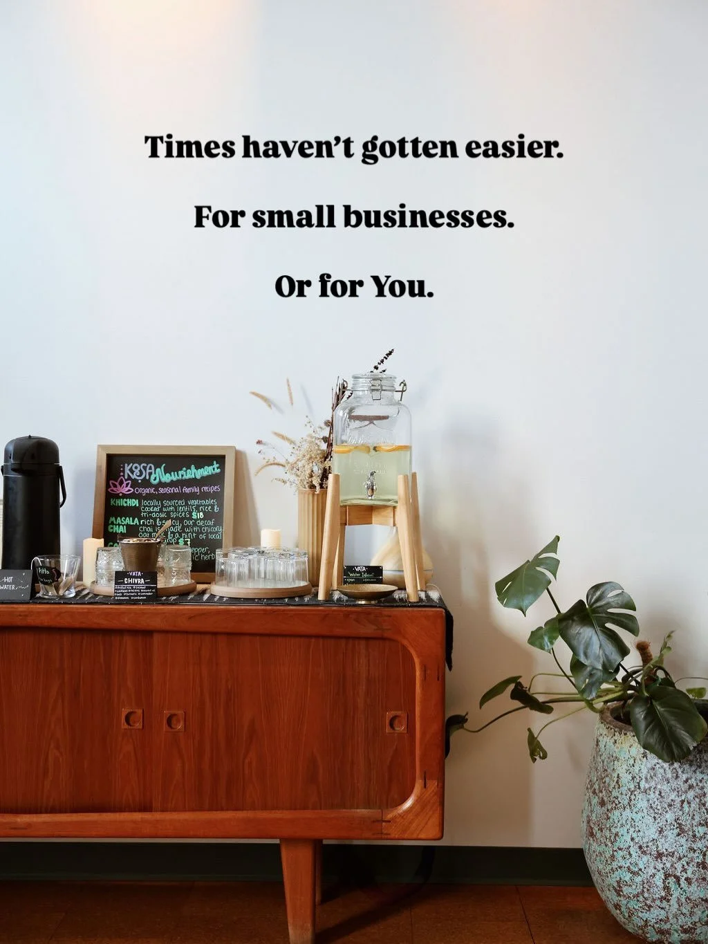We&rsquo;ve been having a lot of conversations lately.

With guests.
With staff.
With friends.
With other small business owners.

And the truth is, life still feels expensive.

Schedules are full. Kids are home. 

The nervous system is stretched thin