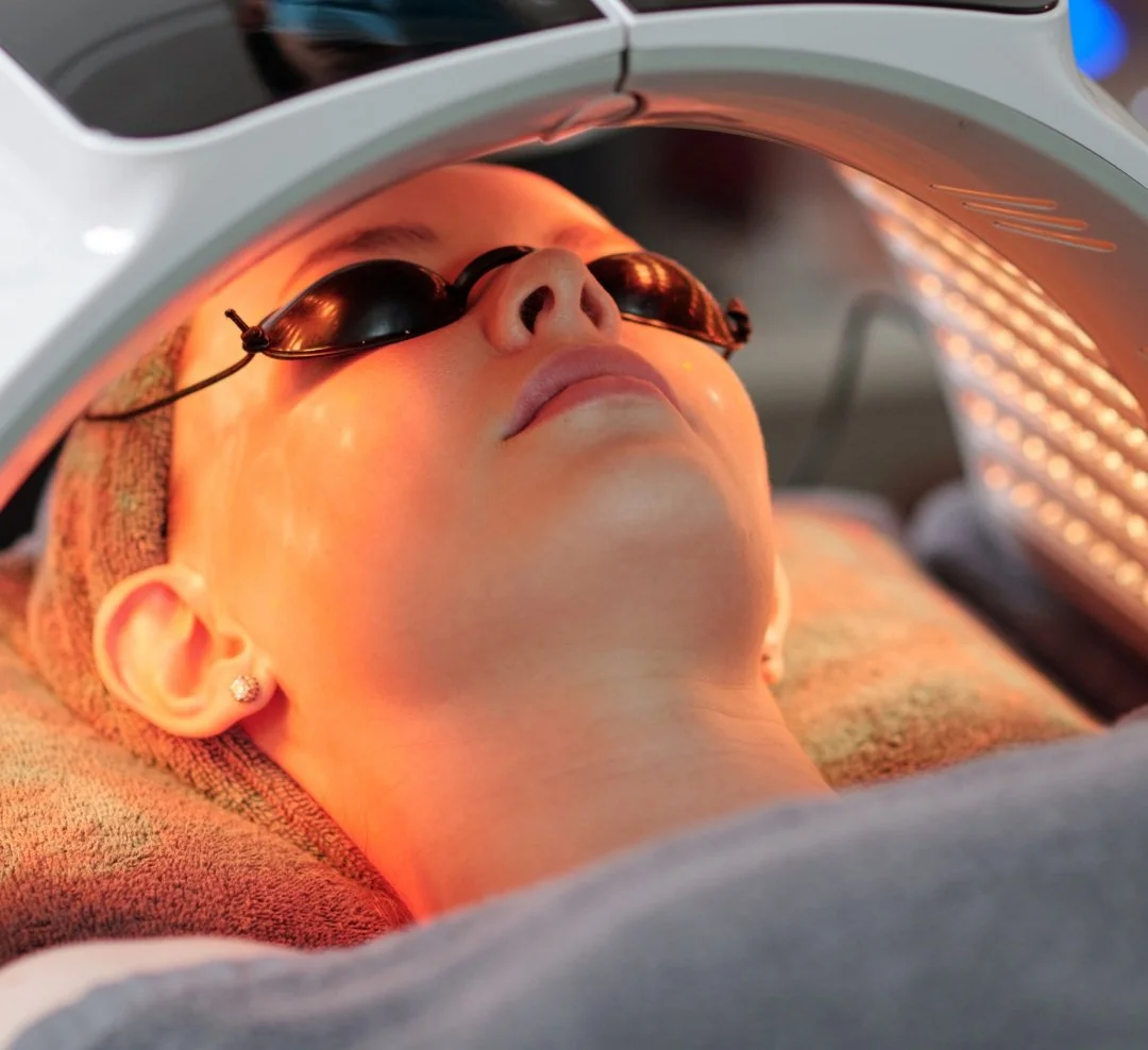 Signature 90-minute Meridian Custom Facial with LED light therapy at Meridian Massage Spa in Ashburn, VA.